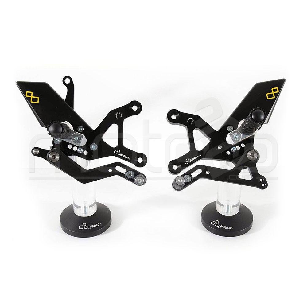 LighTech/ライテックADJUSTABLE REAR SETS WITH FOLD UP FOOTPEG YAMAHA R6 (08-16)