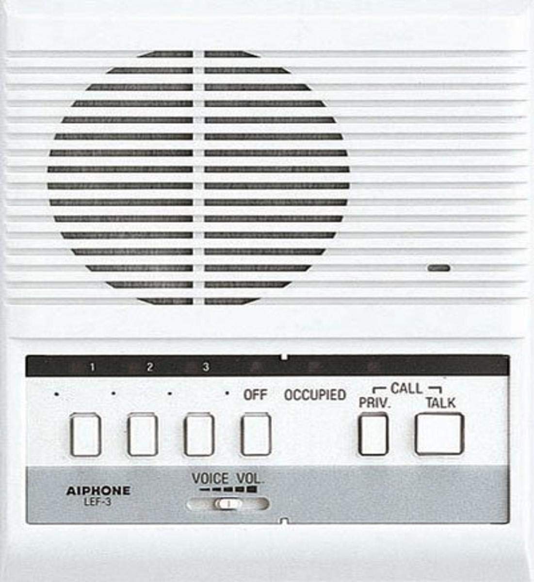 Aiphone LEF-3 Open Voice Selective Call Master Intercom  Accepts Up to Three Connecting Door  Sub-Master  or Master Intercoms by Aiphone
