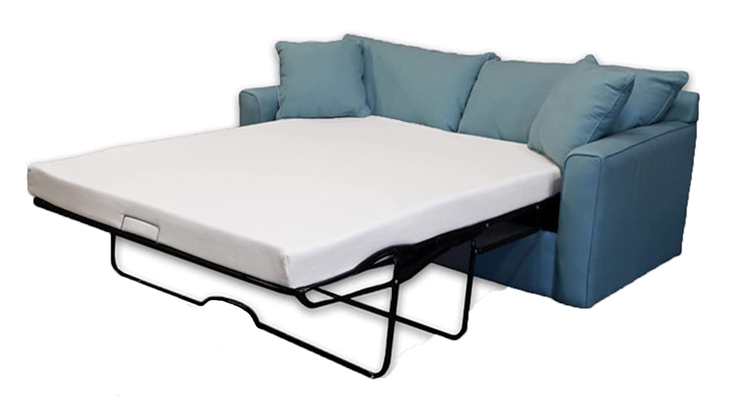 DynastyMattress ソファベッドマットレス 統治女王大きさ 4in CoolBreeze ジェルメモリーフォームスリーパー オープンカー折りたたみ長椅子\u0026長椅子臥榻用 長椅子は含まれません (亜米利加製)
