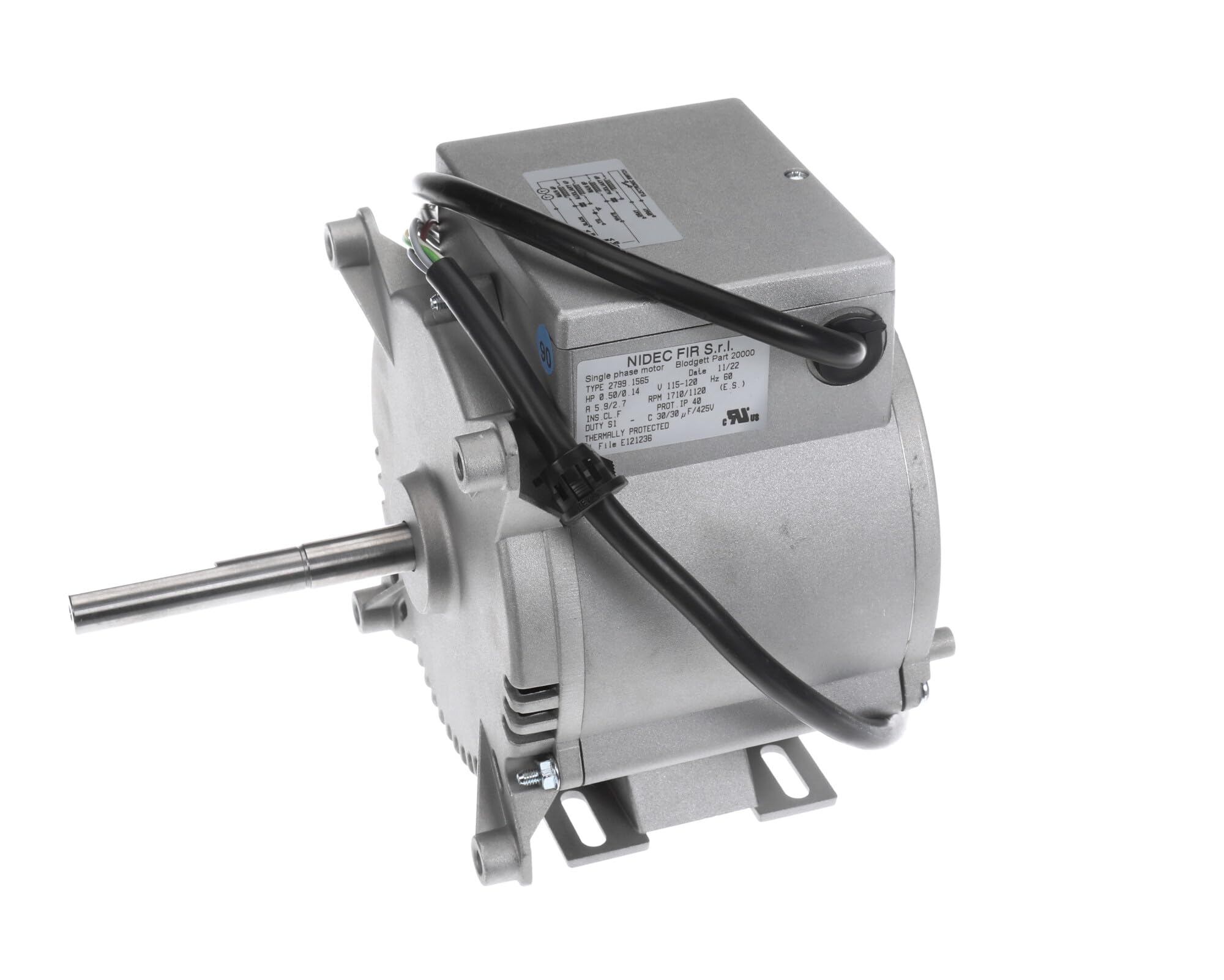 Blodgett 32291 モーターキット 115V 2SP 1/3HP