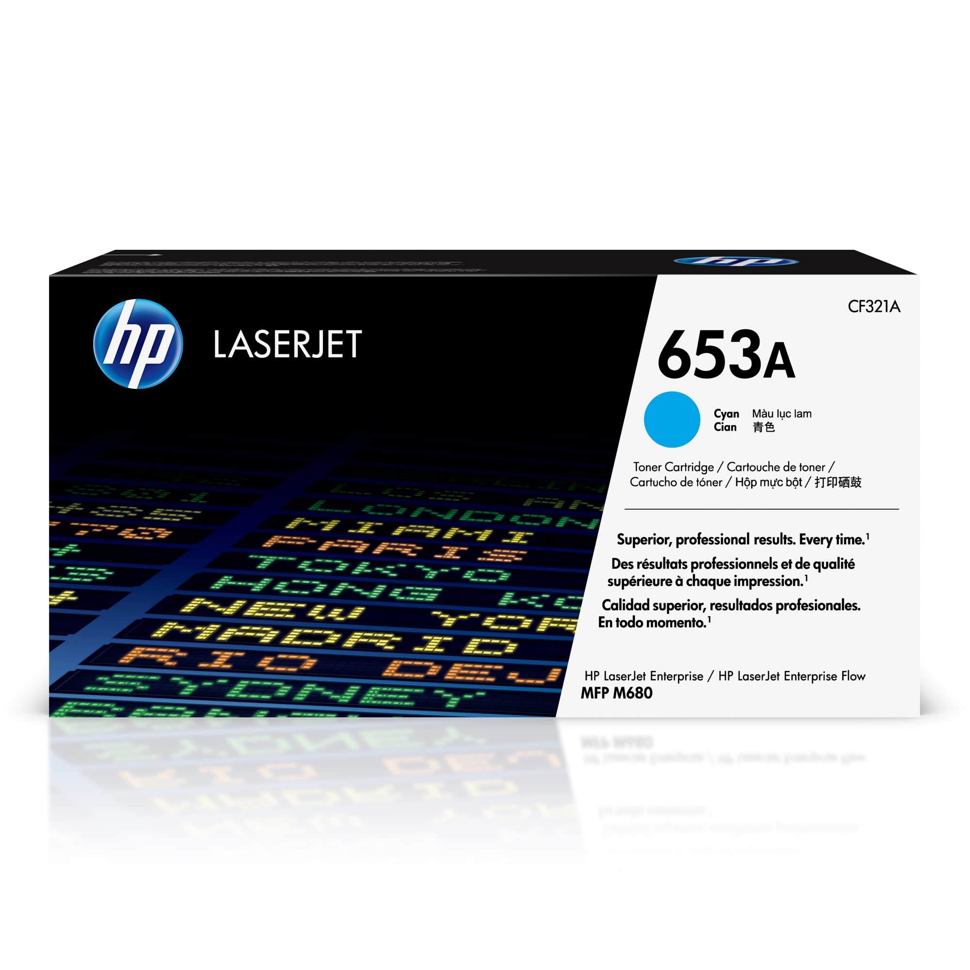 HP 653A LASERJET CART 16.5K CYAN PK1 プリンター・FAX用インク-インクカートリッジ-パソコン・周辺機器