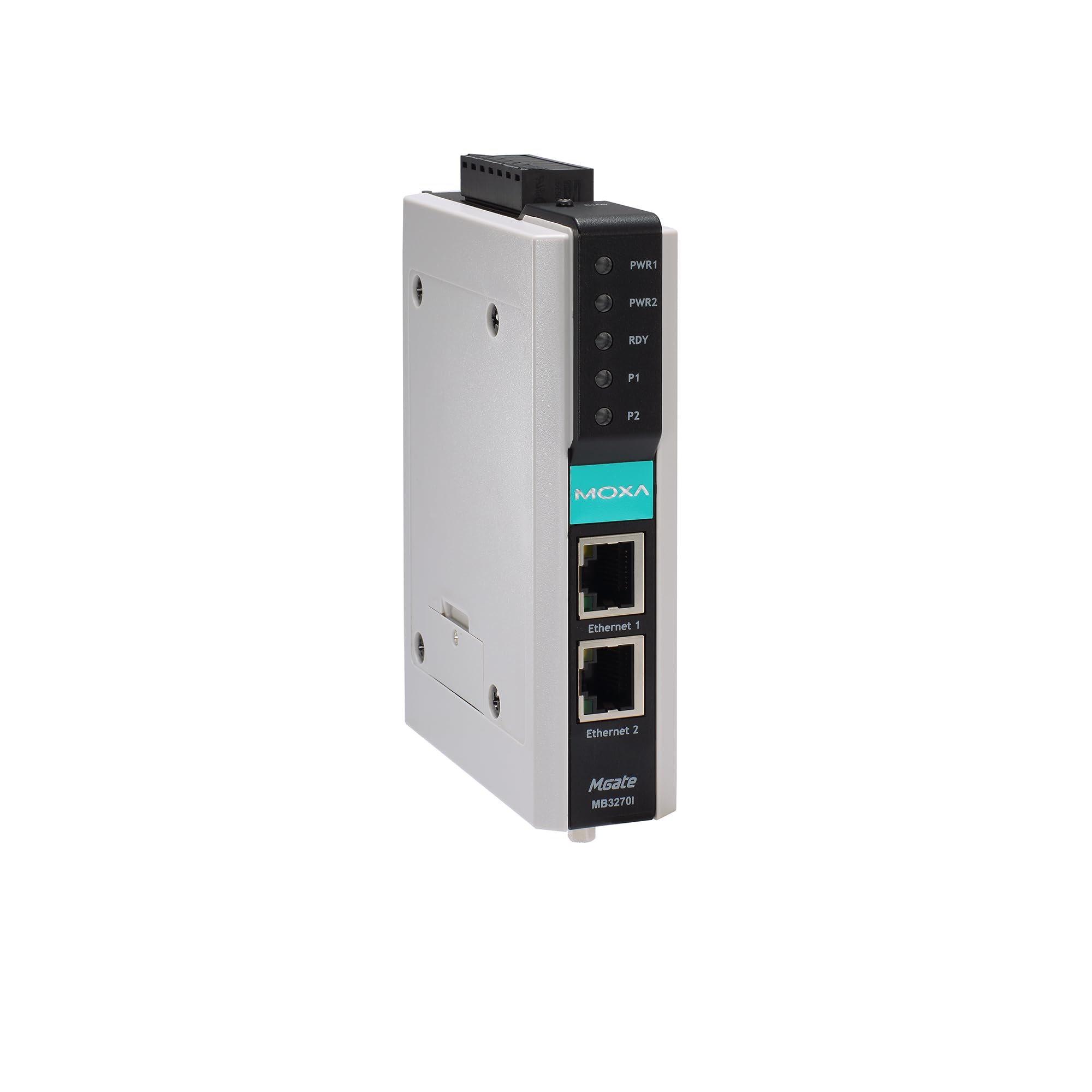 Moxa Americas Inc. - MGATE MB3270 - 2 Port Modbus TCP to Serial Communication Gateway