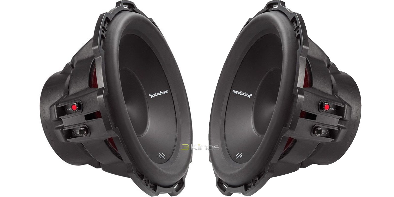 Rockford Fosgate P2D4-12 12インチ 800ワット カーオーディオサブウーファー 4オーム DVC ペア
