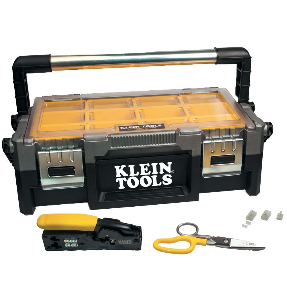Klein Tools VDV026-831 The VDV ProTech Data Kit Has all the Tools Needed to Install Twisted Pair Cables｜global研究所