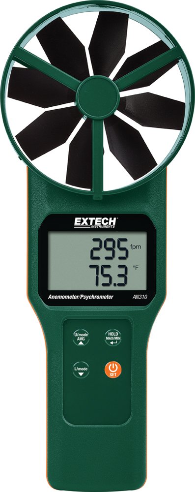 Extech Instruments Extech Vane CFM/CMM風速計/湿度計