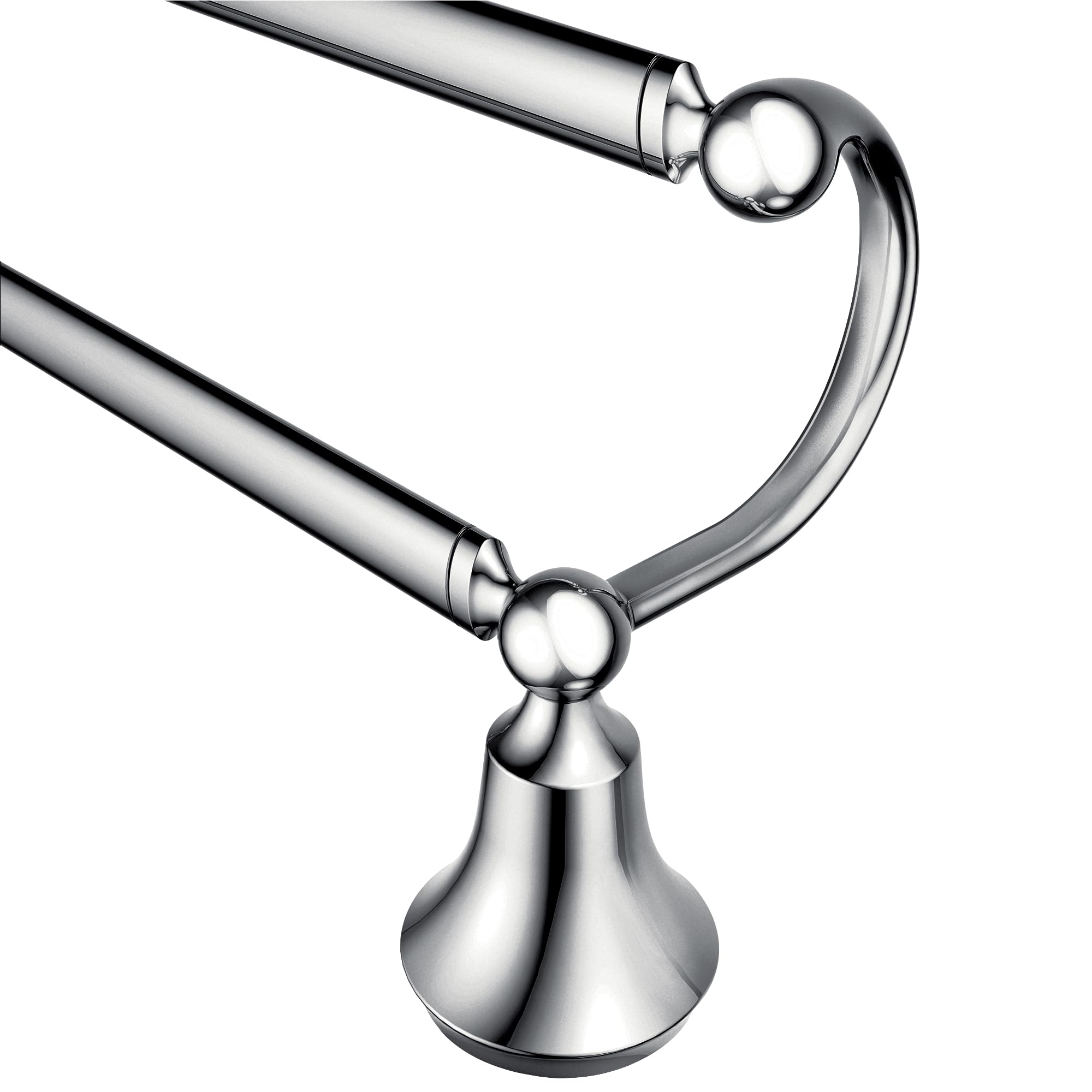 Moen YB5222CH Wynford Double Towel Bar Chrome by Moen｜global研究所