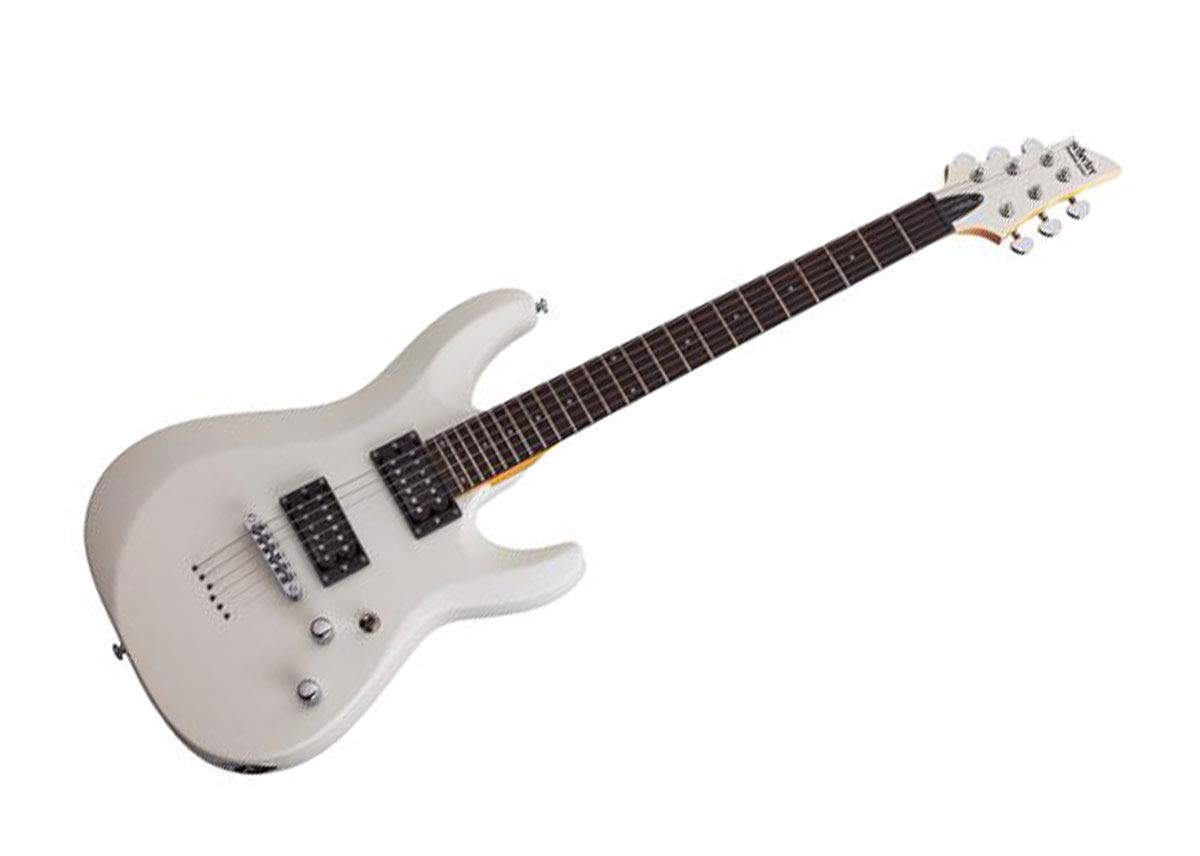 Schecter シェクター 432 C-6 Deluxe Solid-Body 電気ギターギター  Satin White 電気ギターギター エレクトリックギター （並行輸入）
