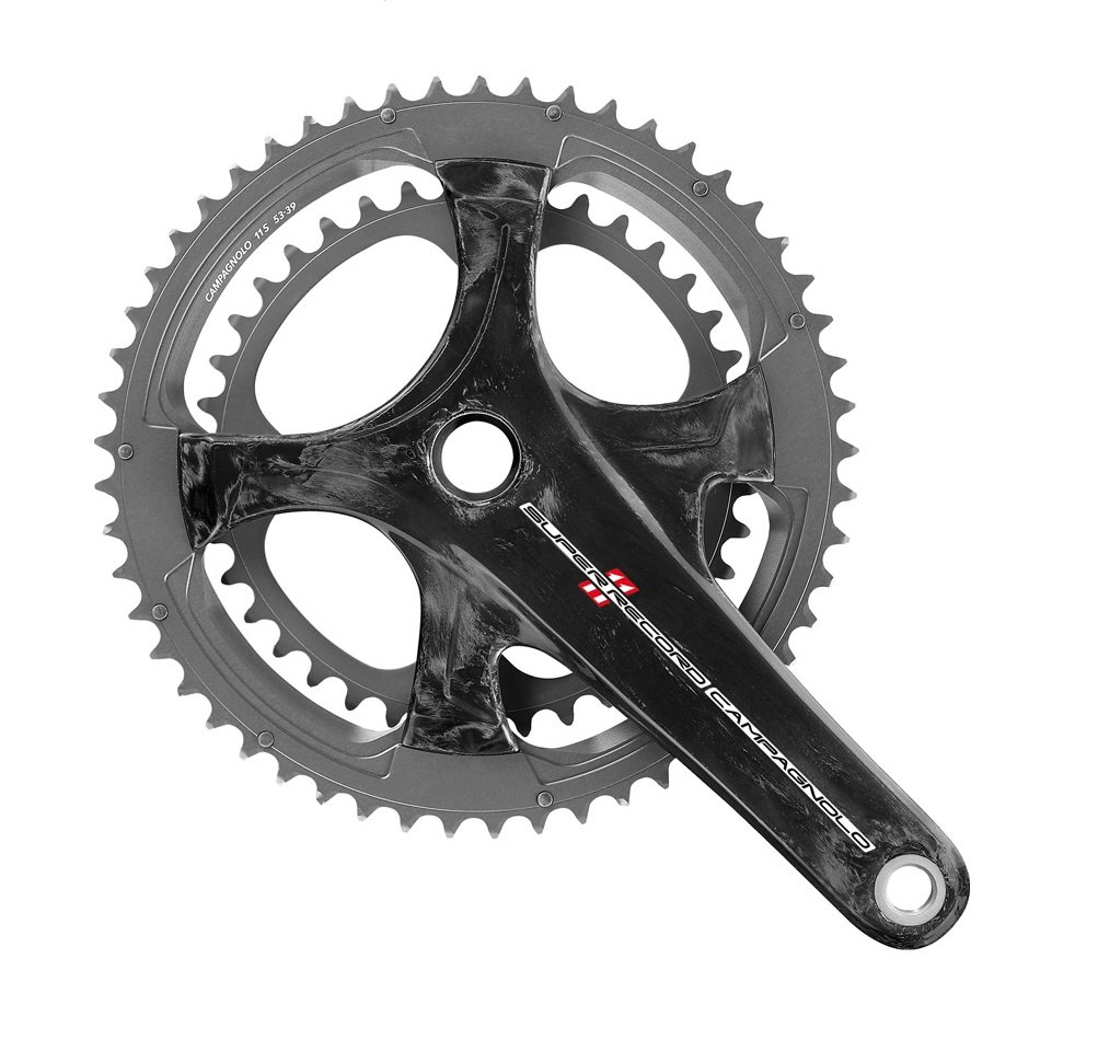 campagnolo(フリガナ: カンパニョーロ) SUPER REC C-Ti 170-50X34 11S ユニディレクション&マルチディレクションフルカーボン製クランク ・ホロークランクセット ウルトラトルク 11s Tiシャフト FC15-SR040CT｜global研究所
