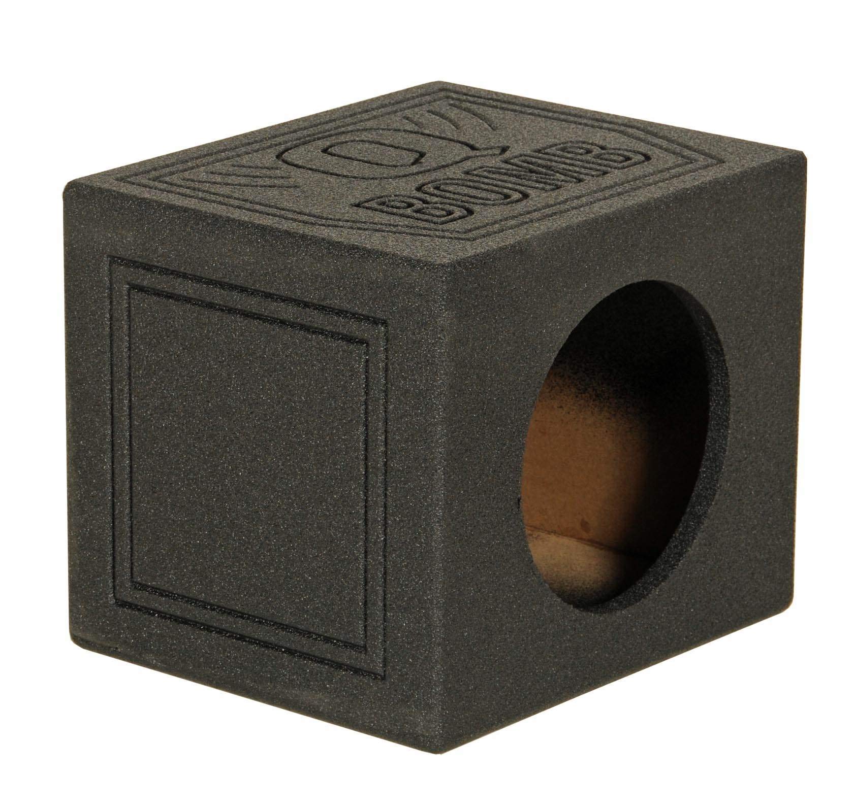 Qpower QBOMB10S 10 in. Dual Sealed Qbomb Empty Woofer Box