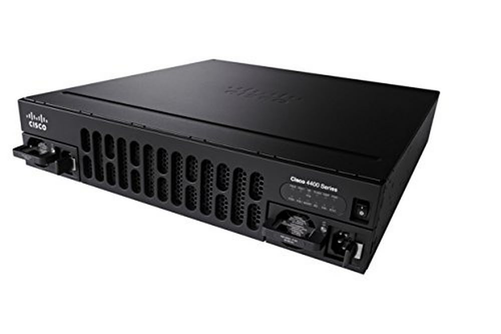 Cisco ISR 4431 - Router - Rack-mountable  Black (ISR4431/K9) by Cisco