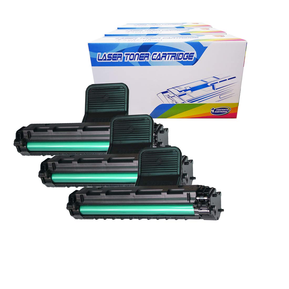 Inktoneram 互換トナーカートリッジ Xerox PE220 013R00621 013R621 WorkCentre PE220用 ブラック 3個パック|global研究所