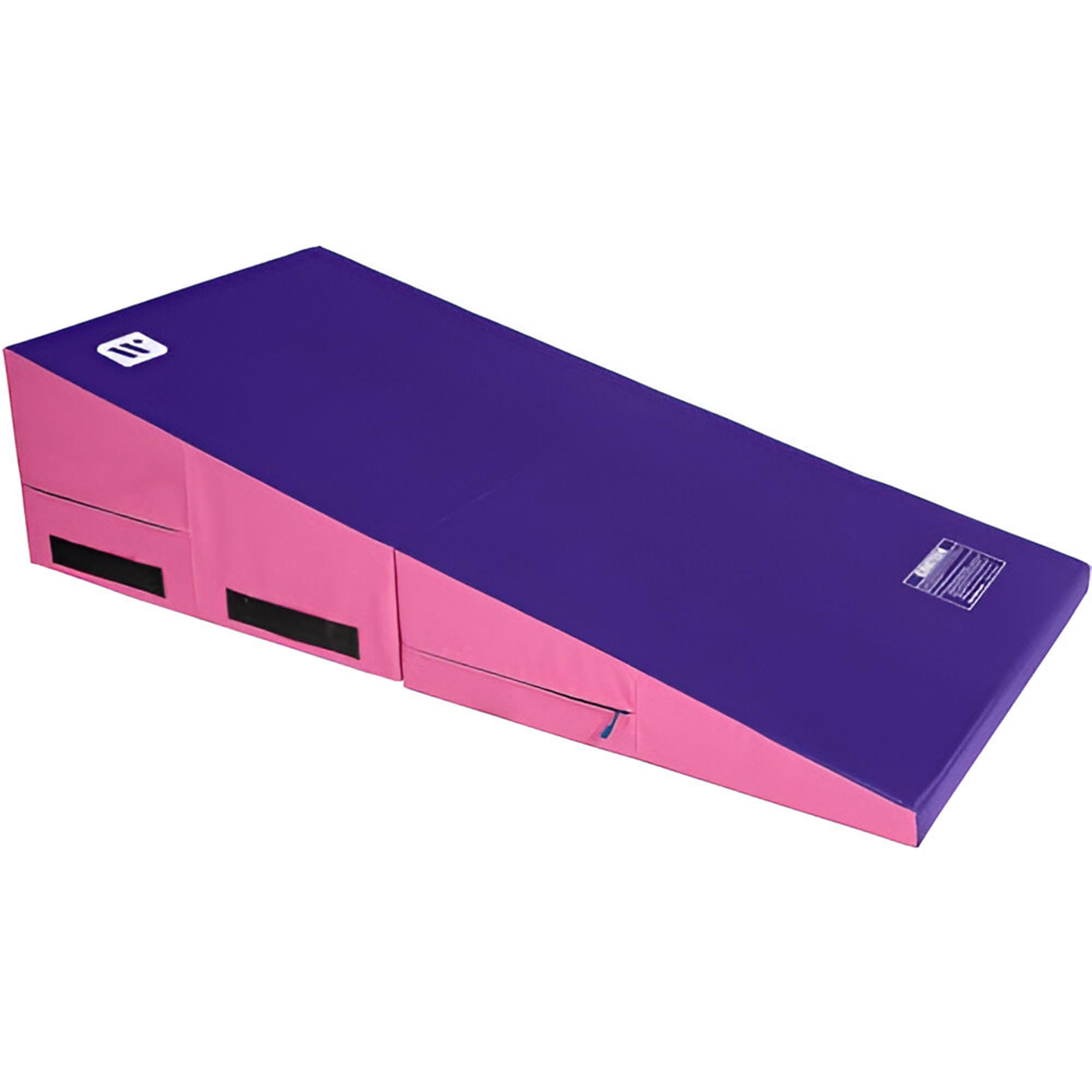 We Sell Mats 柔軟体操用折りたたみ式傾斜角度つや消し 乾酪型 ウェッジ 甲斐性 トンボ返りつや消し Medium (60 x 30 x 15)