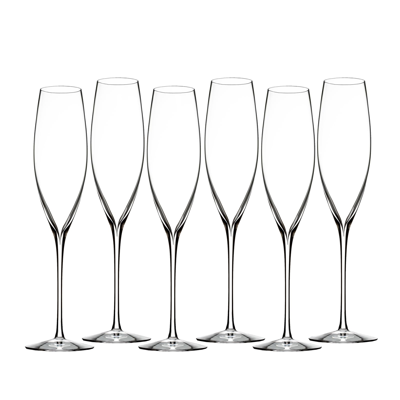 Waterford Elegance Classic Champagne Toasting Flute Set of Six by Waterford｜global研究所