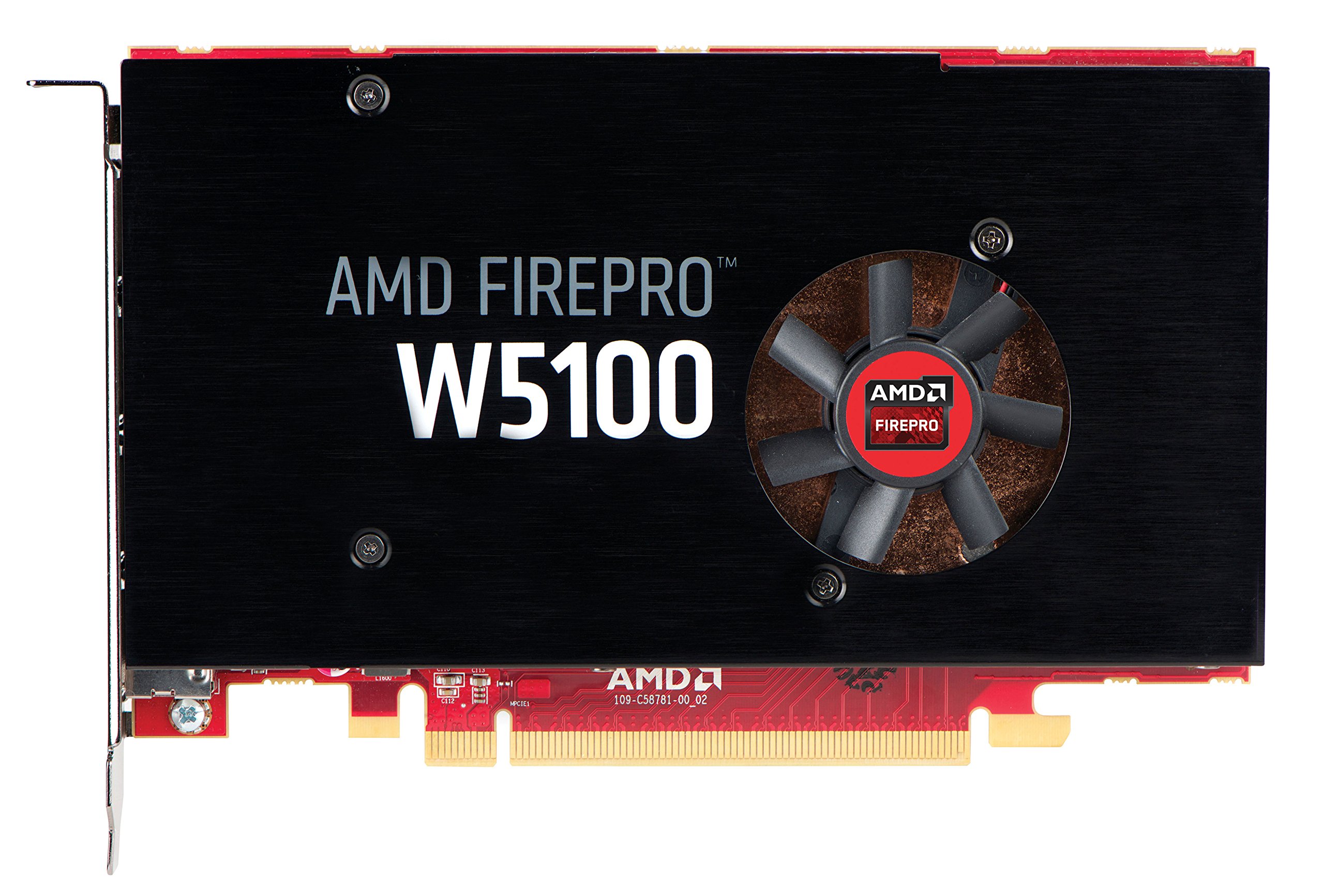 HP AMD FirePro W5100 4GB Graphics Card AMD FirePro W5100; Frequency: 930Mhz;: 768 Stream Processors organized into 12 Compute Units; Power: 75 Watts