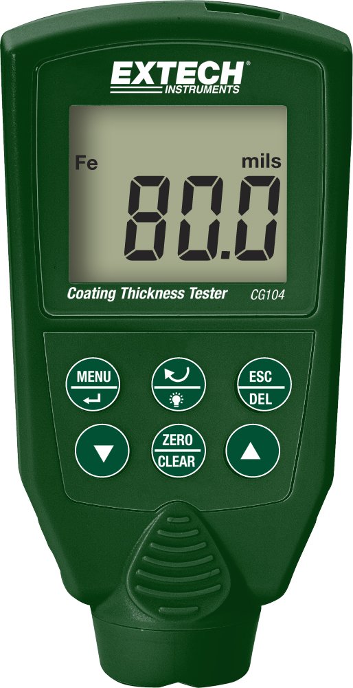 Extech cg104上塗り厚さテスター パソコン・周辺機器-プリンター・FAX用インク