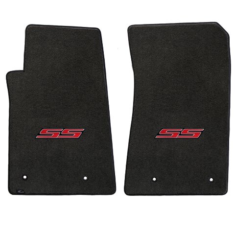 Lloyd Mats Camaro 2010-on 2pcマットエボニーVelourtex SSロゴ620002