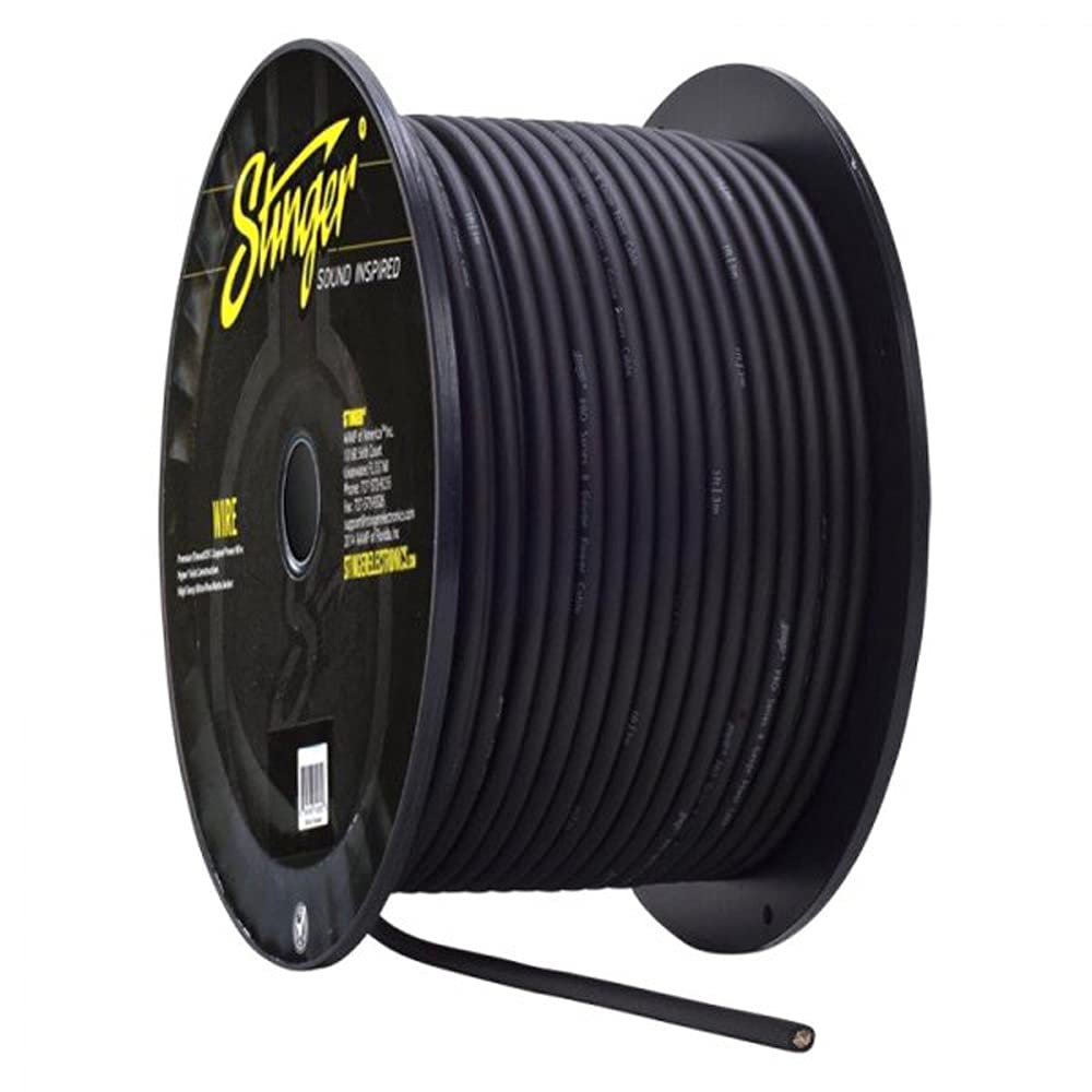Stinger SPW18肺結核 PRO 8ゲージ ワット数鉄条 250フート (黒いこと)
