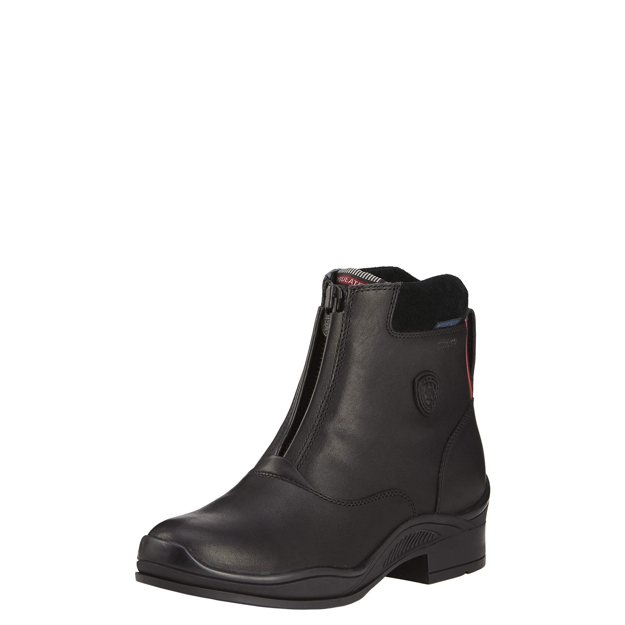 ARIAT レディース エクストリームジップパドック雨合羽断熱パドックブーツ US 大きさ: 9.5 色つや: 黒いこと