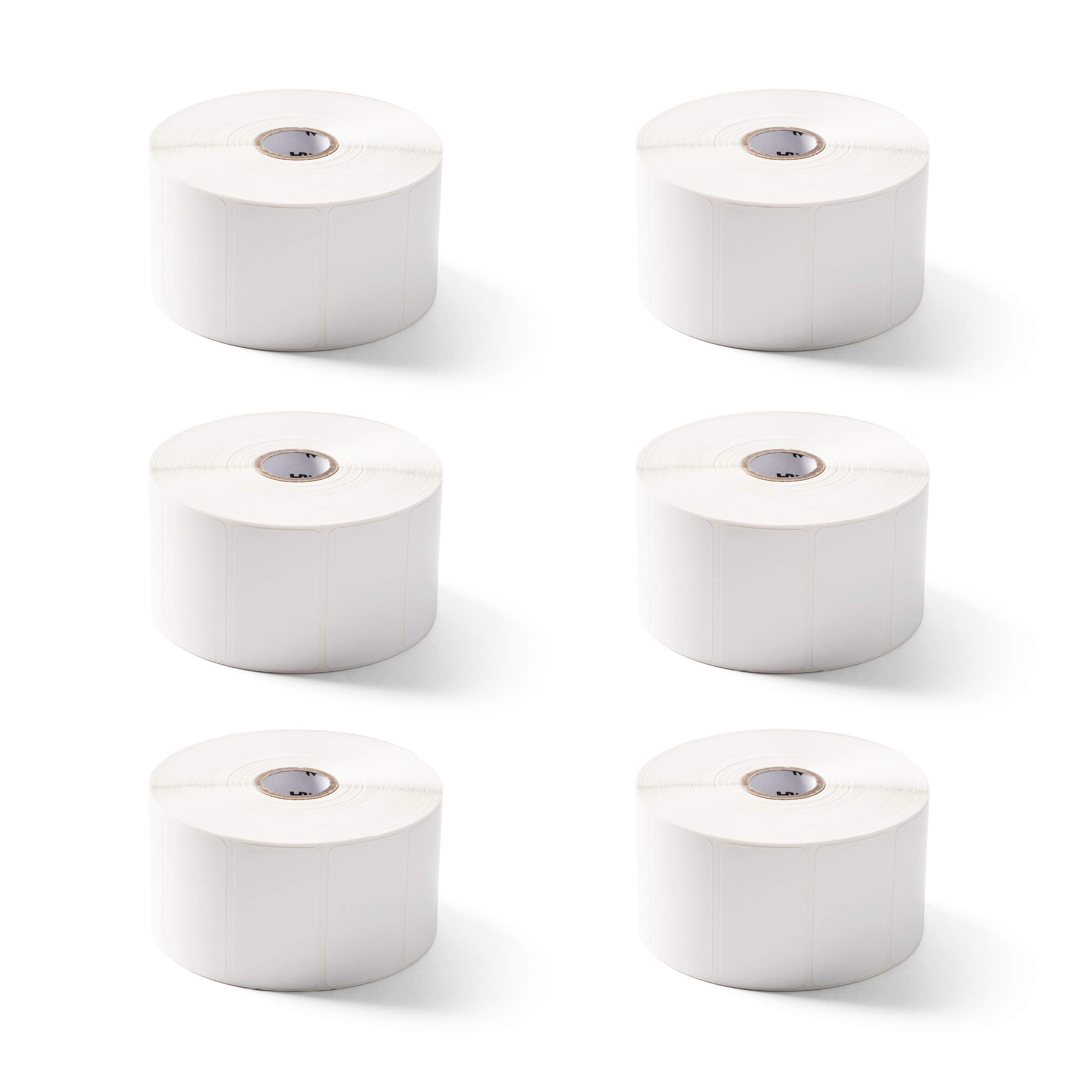 Zebra Technologies 10010063 POLYPRO 4000D Labels  2.25 x 1.25  2000 per Roll by Zebra Technologies プリンター・FAX用インク-パソコン・周辺機器