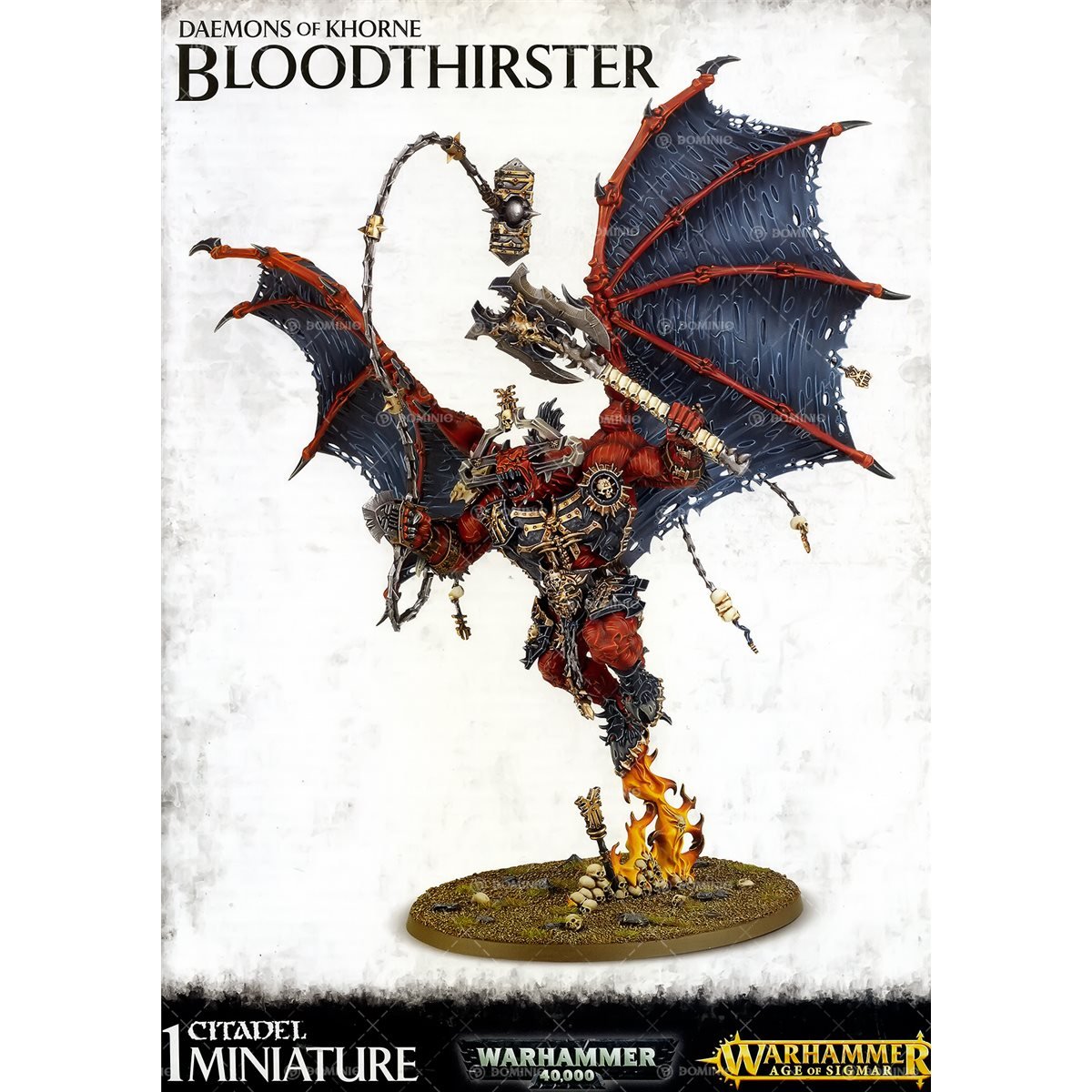 [ゲームワーク ショップ]Games Workshop Warhammer Fantasy / Warhammer 40K Khorne Bloodthirster GW97-27 [並行輸入品]｜global研究所