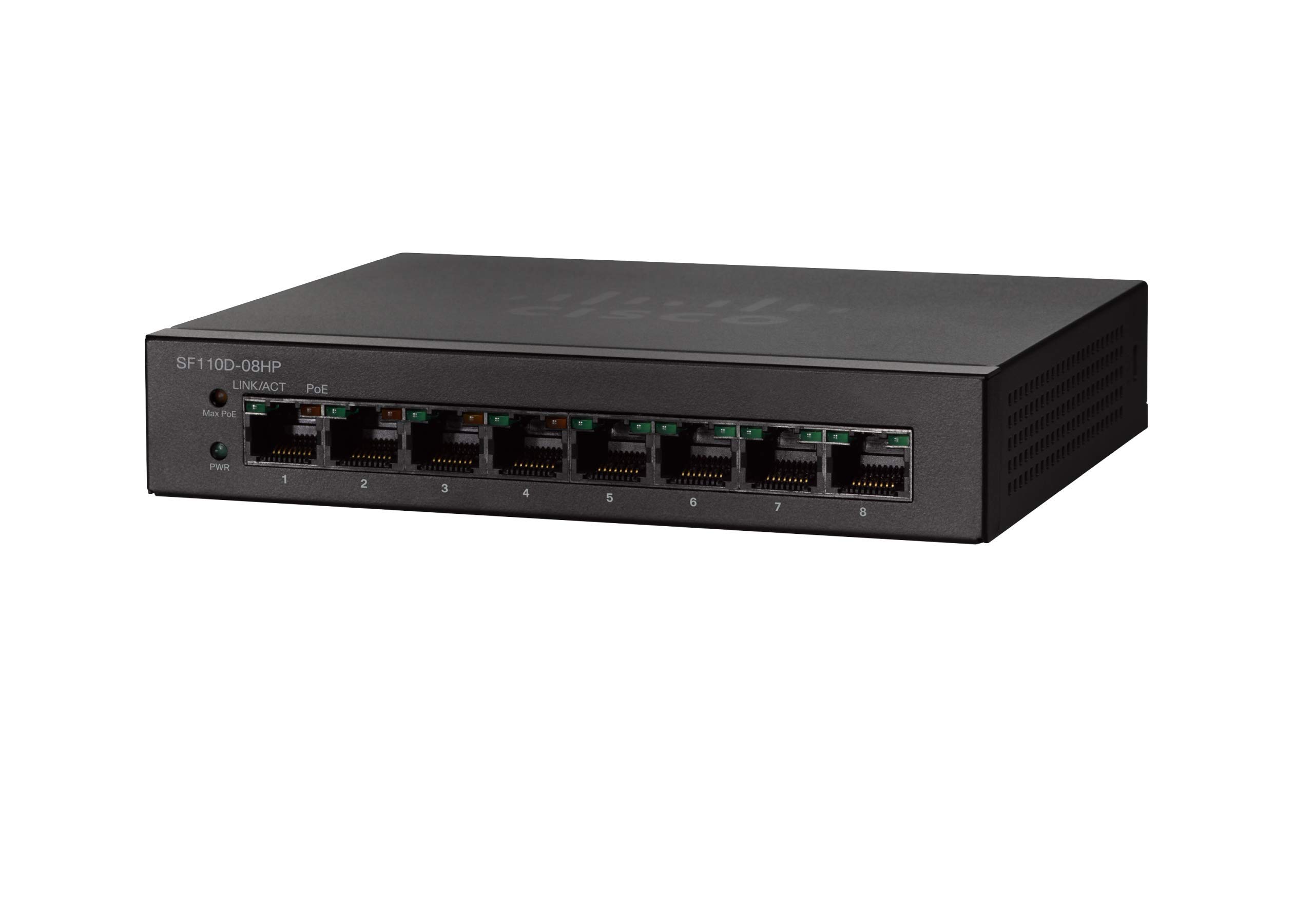 SF110D08HP 8 Port 10 100 PoE