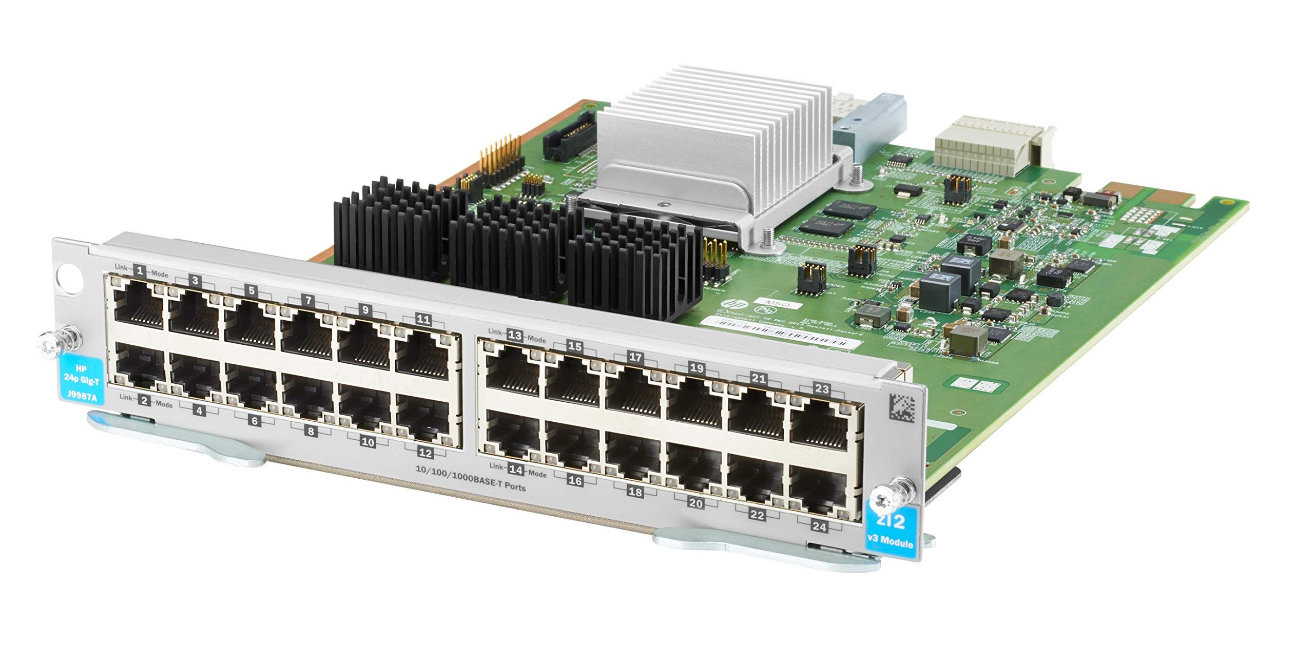 日本ヒューレットパッカード HPE Aruba 24port 10/100/1000BASE-T v3 zl2 Module J9987A