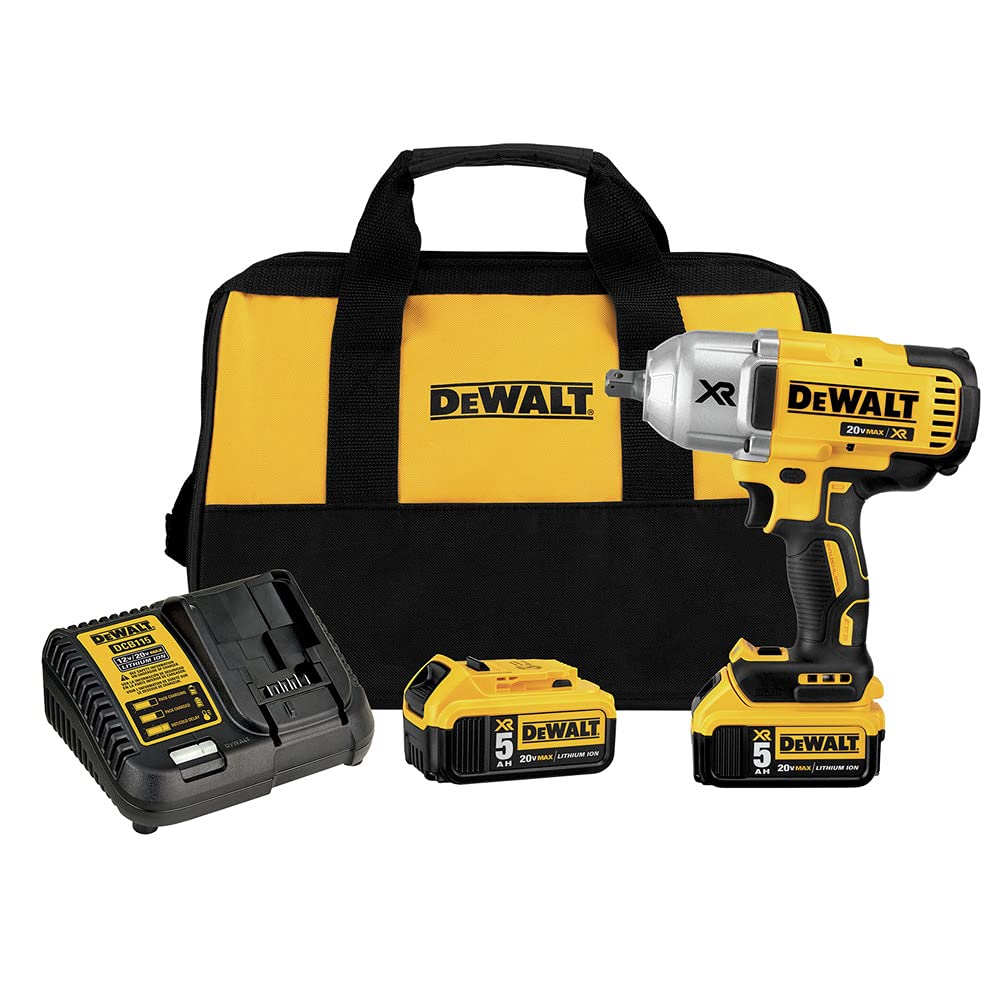 DEWALT 20V MAX XR Cordless Impact Wrench Kit with Detent Anvil  1/2-Inch (DCF899P2) 141［並行輸入］