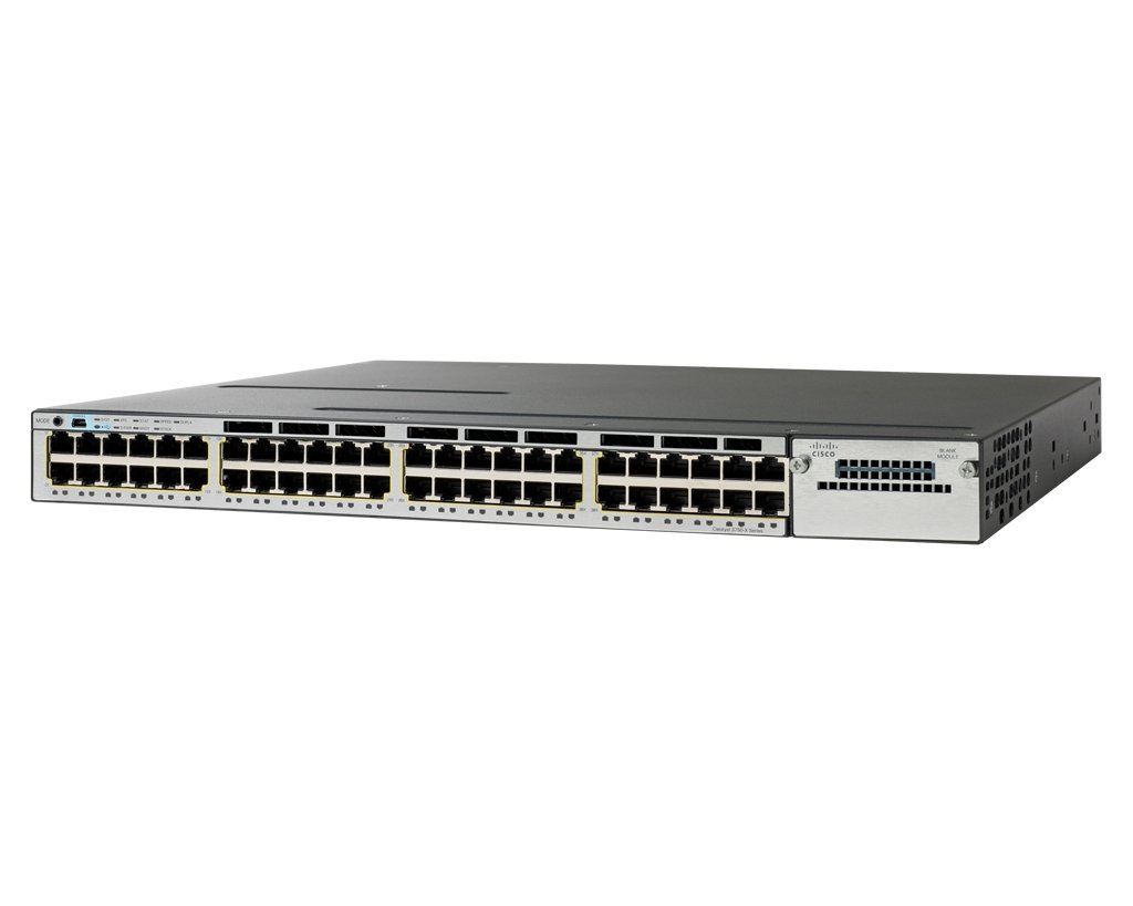 Cisco Catalyst WS-C3750X-48P-L Ethernet Switch - 48 Port - 2 Slot - 48 x 10/100/1000Base-T - Yes - 2 x Network Module Slot