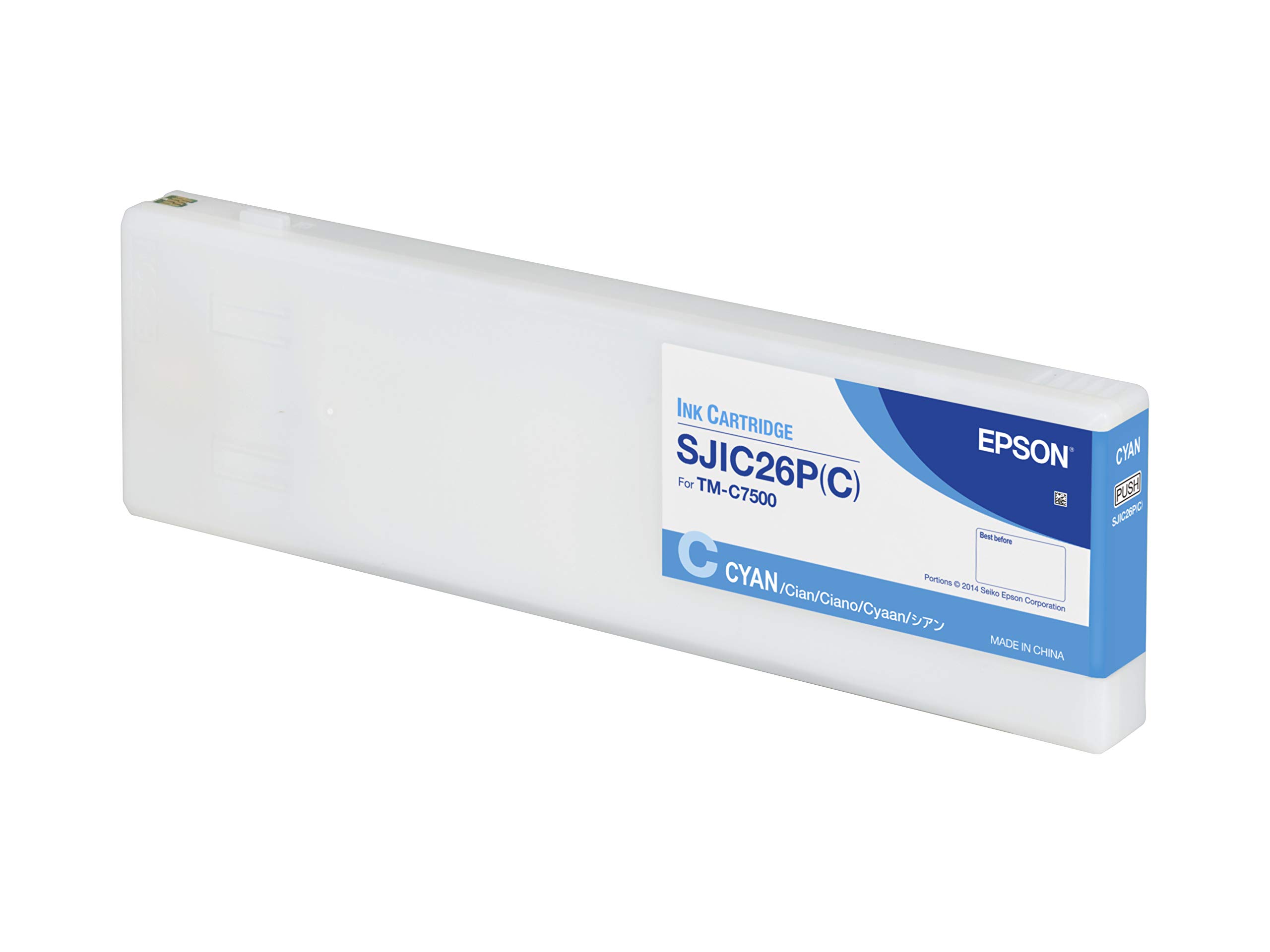 Epson C33S020619 (SJIC-26-P-C) Ink cartridge cyan 294ml