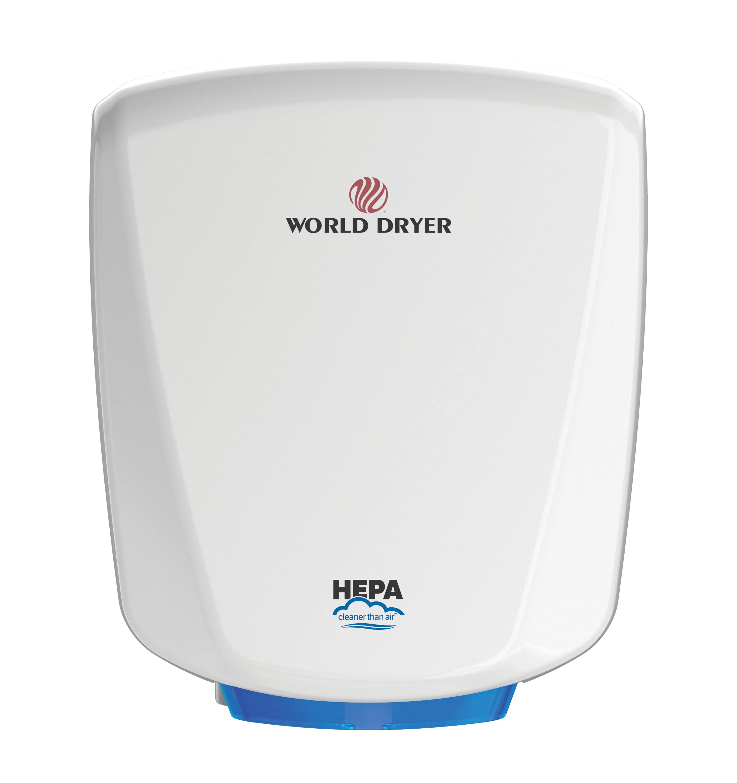 World Dryer Q-974A VERDEdri 商用高速クイックドライ 表面実装 ADA準拠 ハンドドライヤー アルミニウムカバー ホワイト ユニバーサル電圧 110-240V
