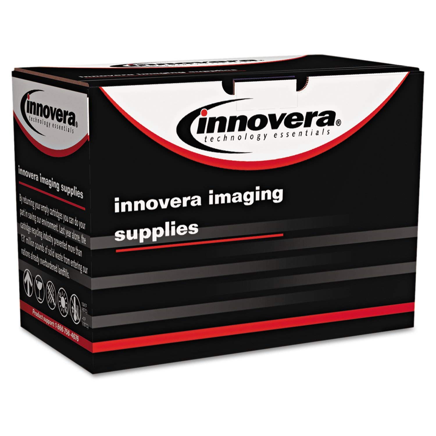 Innovera 生まれ変わりMICRトナーカートリッジ - Cf283a(M) (83A MICR) 黒いこと