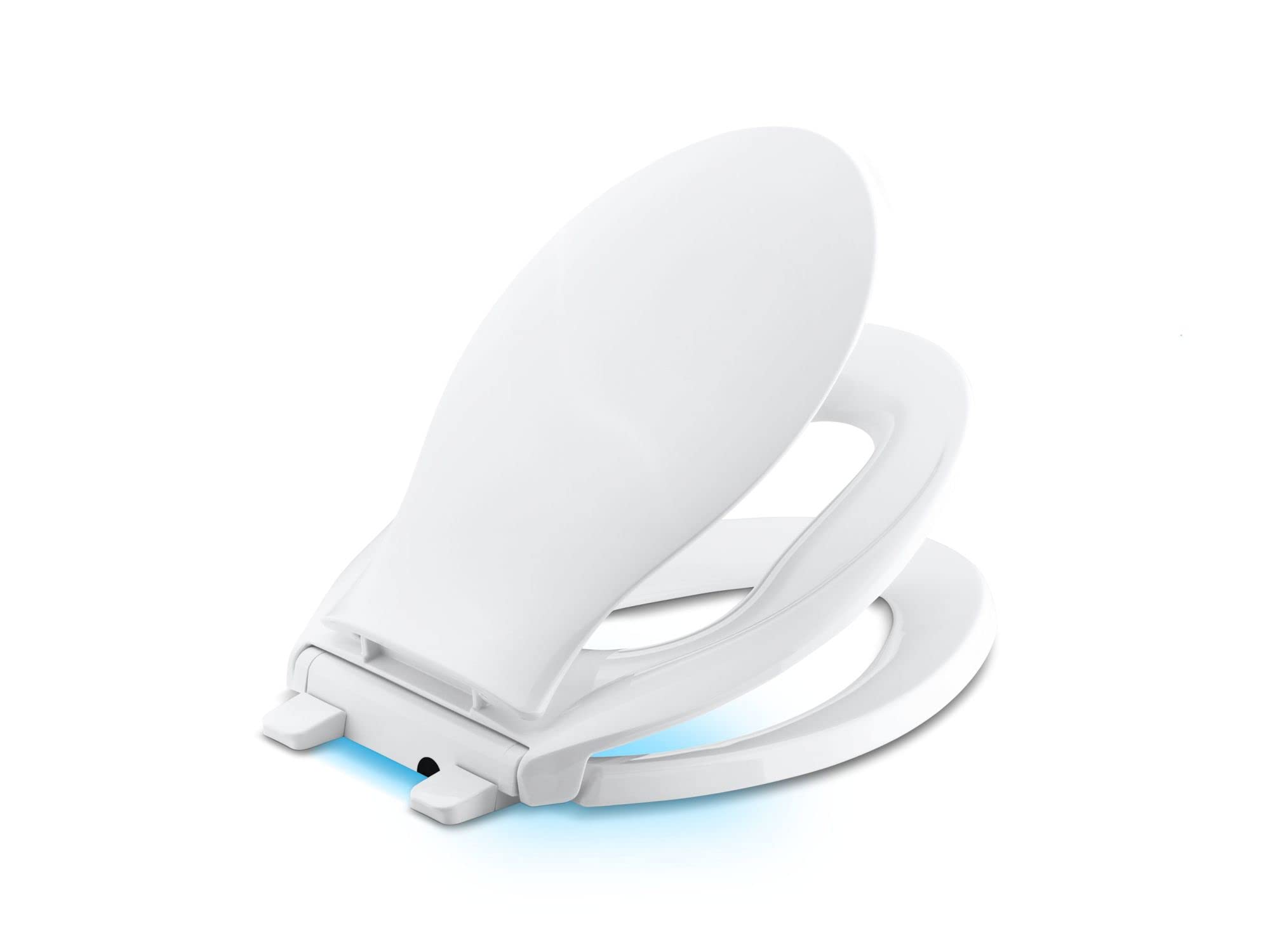 KOHLER K-2599-96トランジション ナイト爵・ともし火 森閑としたに閉じられる グリップ・タイト 長っ細い室内用便器・居敷き付き添い人 ビスキット K-2599-0 1