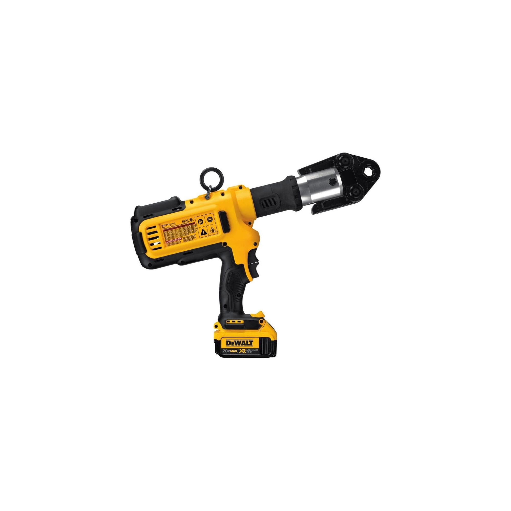 DEWALT 20V プロプレスツール 銅配管とステンレス鋼配管用 配管工業用 1/2~1 ?in 圧着頭顱 乾電池2個 申し受ける器嘱する (DCE200M2K)