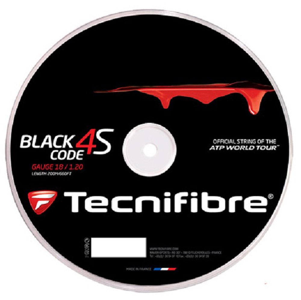 テクニファイバー(Tecnifibre) テニス ストリングス BLACK CODE 4S ゲージ1.20mm ブラック(BK) ロール200m TFR516 31,717円