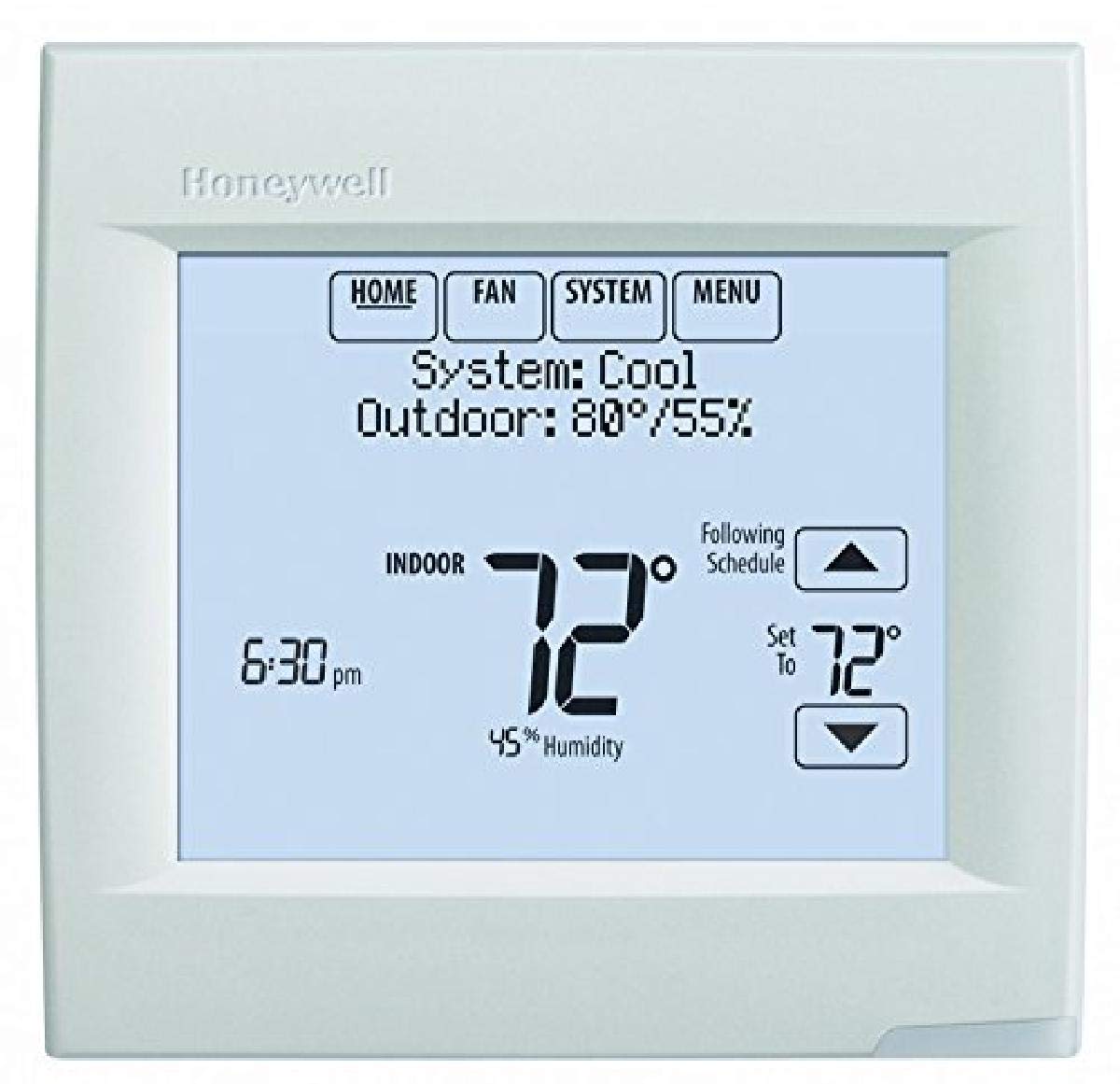 Honeywell TH8321WF1001 Wifi Vision Pro 8000 with Stages upto 3 Heat / 2 Cool by Honeywell