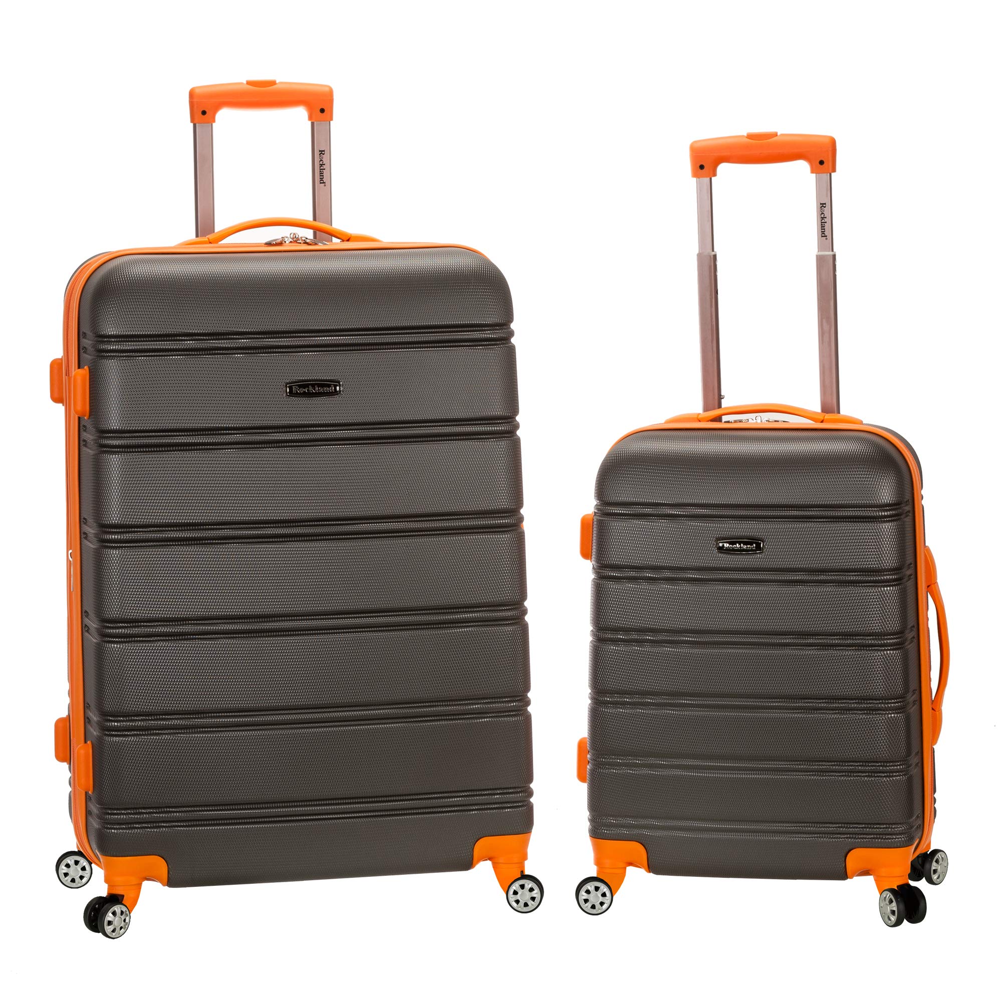 [Rockland] ラゲッジセット Melbourne Hardside Expandable Spinner Wheel Luggage 28 inches チャコール