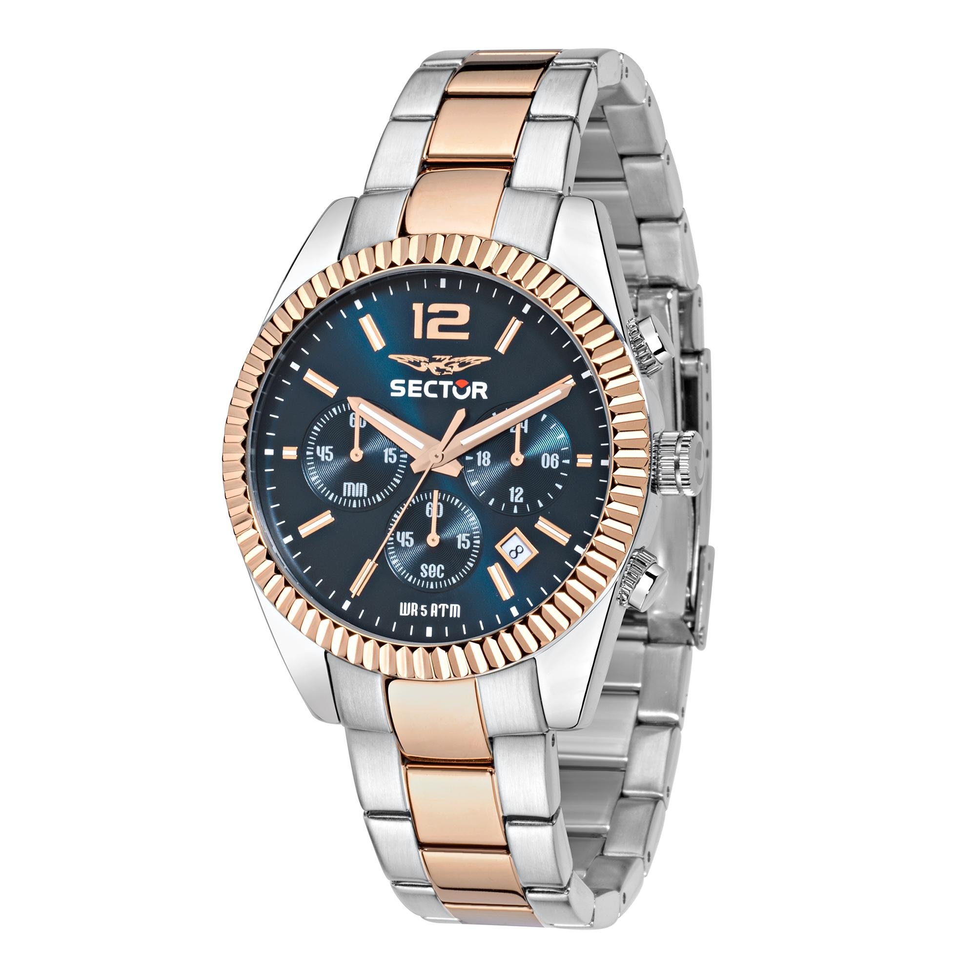 Sector Men's Analogue Quartz Watch with Stainless Steel Strap R3273676001