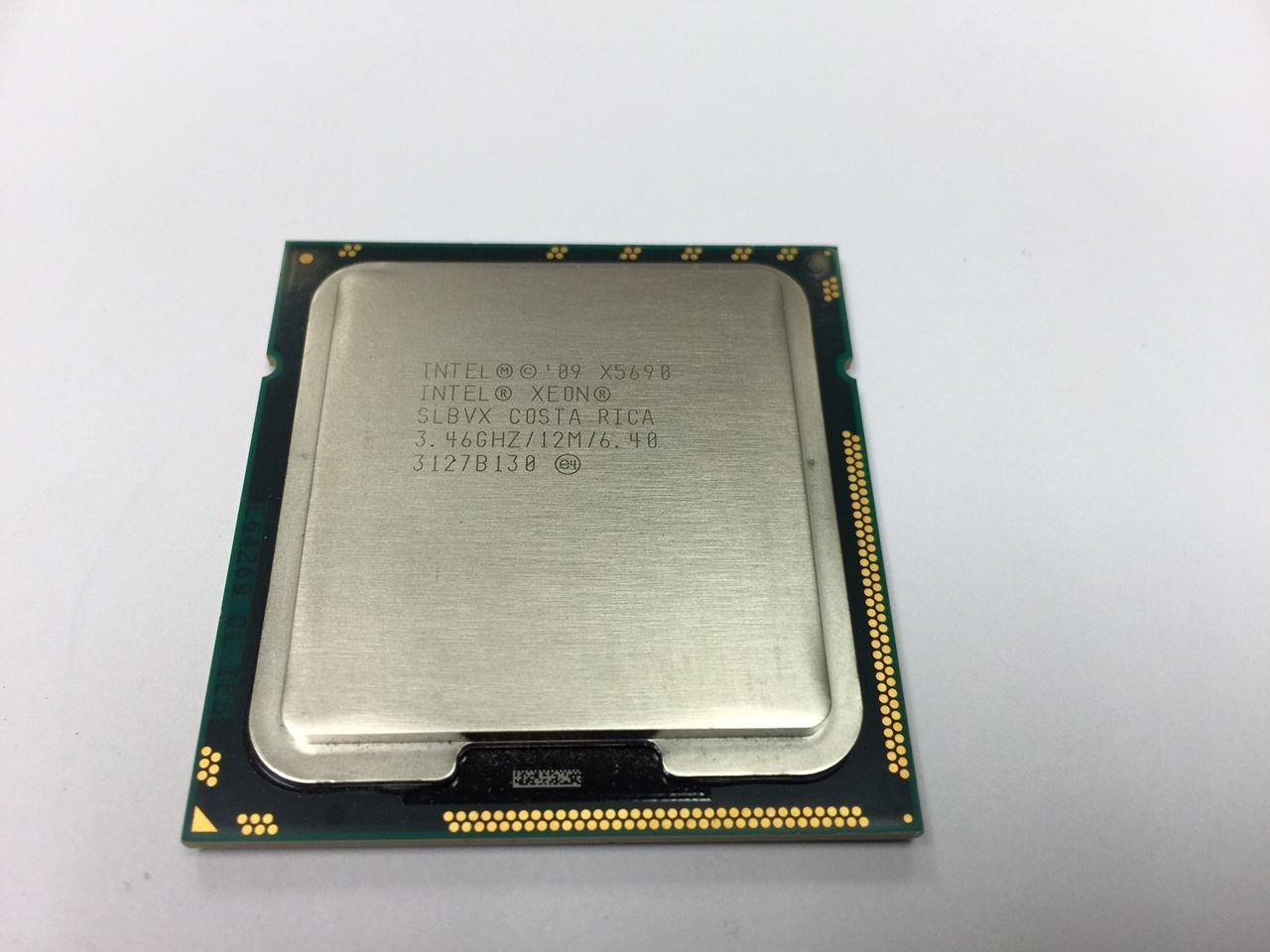 インテル純正Xeon X5690 SLBVX、6コア、3.46GHZ/12M / 6.40 GT/S LGA 1366 CPUプロセッサー。