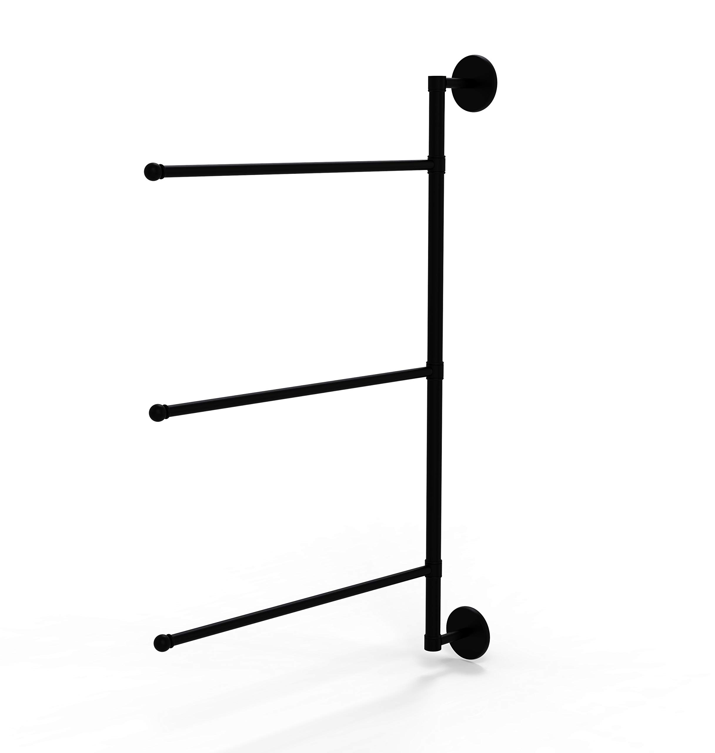 Prestige Skyline Collection 3 Swing Arm Vertical 28 Inch Towel Bar - P1027/3/16/28-BKM