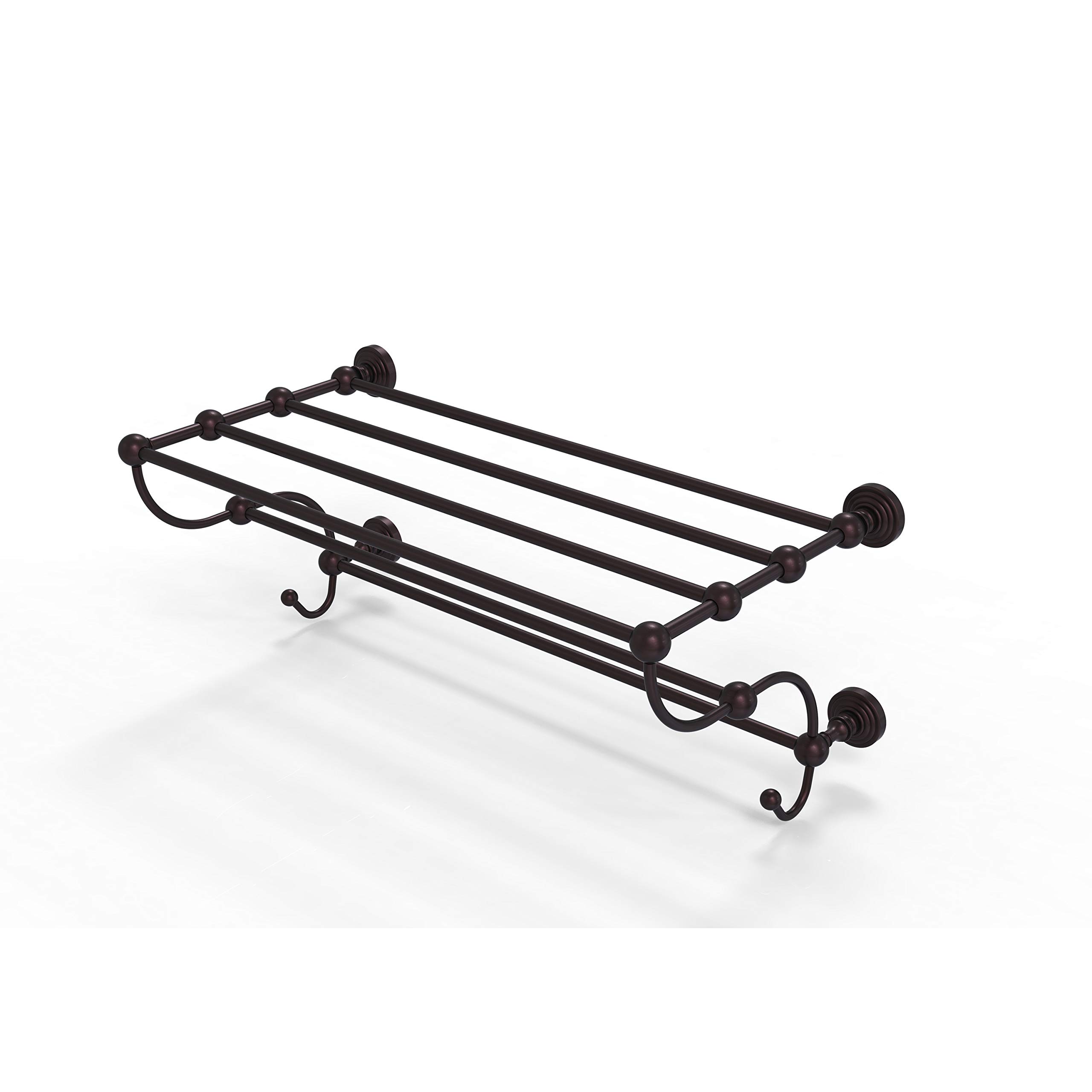 Waverly Place Collection 24 Inch Train Rack Towel Shelf - WP-HTL/24-5-ABZ