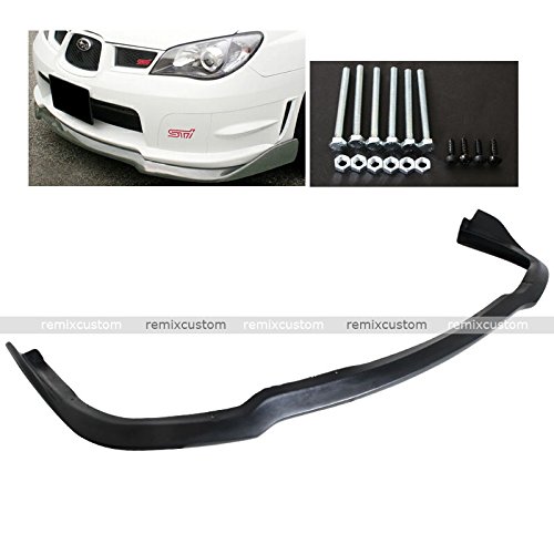 Remix カスタムCS2スタイルPUフロントボディバンパーリップスポイラーKiT 06 07 スバルインプレッサ/WRX/Sti用 20,685円