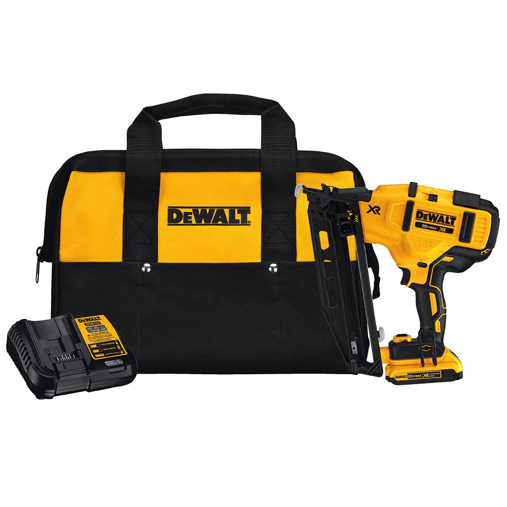 DEWALT 20V MAX XR Finish Nailer Angled 16GA (DCN660D1)