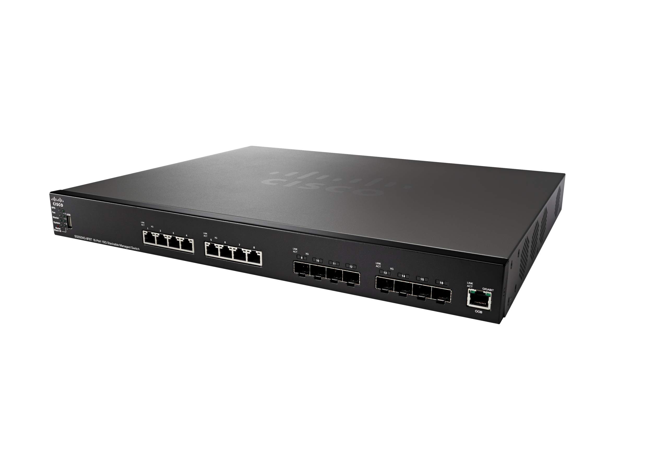 SG550XG 8F8T 16 Port Switch
