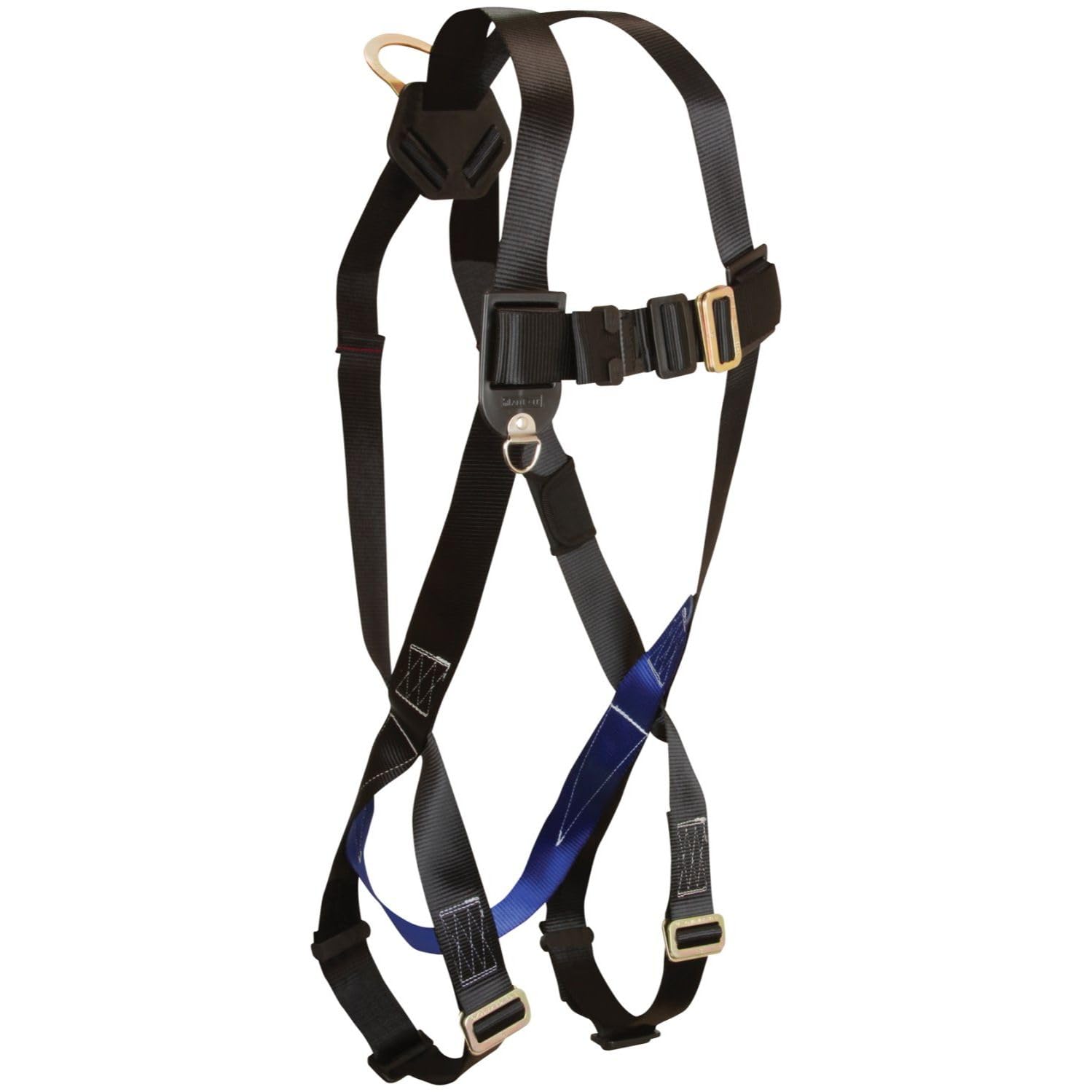 FallTech 7007 FTBasic Standard Non-Belted Full Body Harness - 1 Back D-Ring Mating Buckle Legs and Chest 3 Points of Adjustment UniFit Black by Alexander Andrew Inc. dba FallTech [並行輸入品]