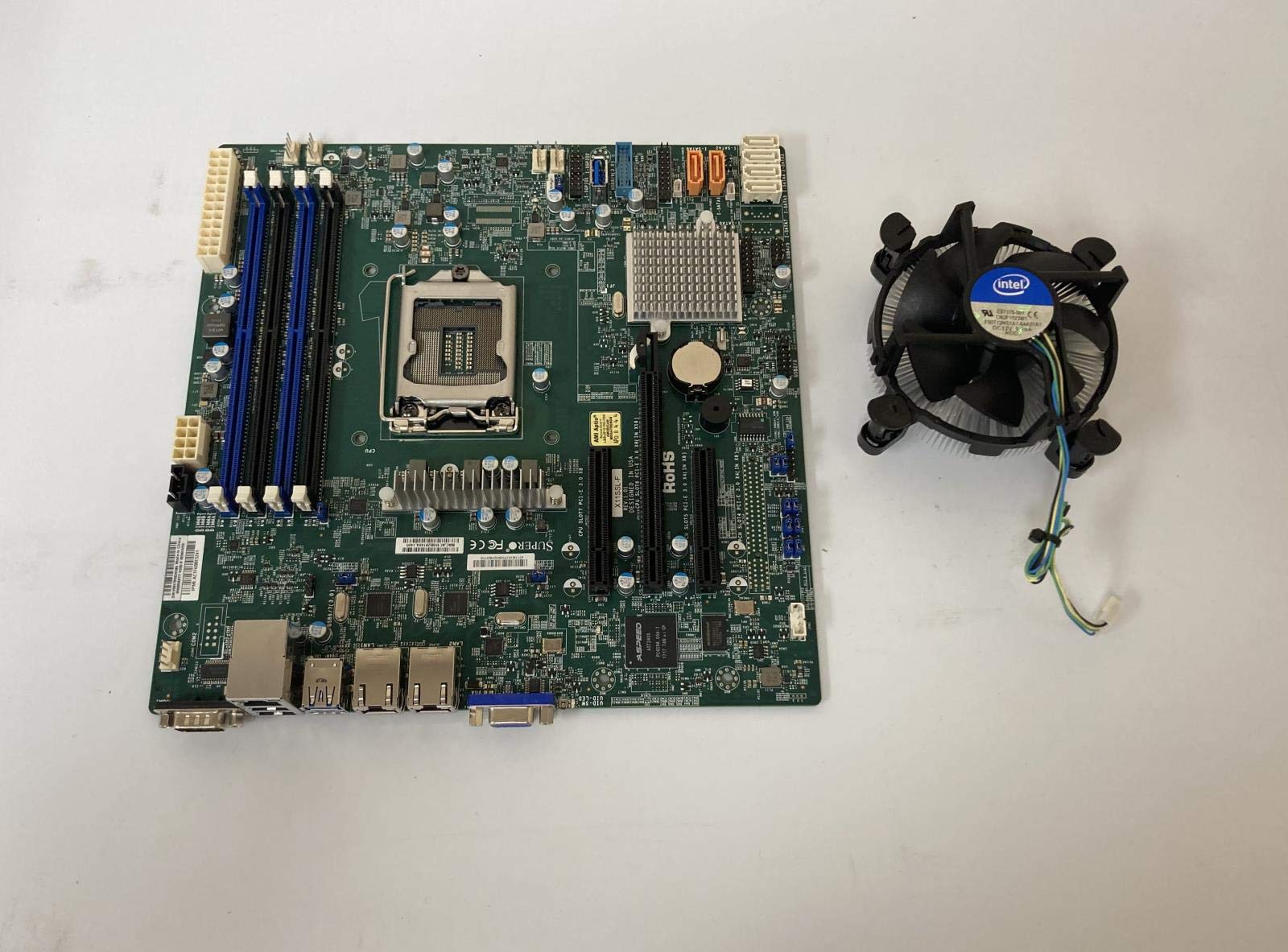 Supermicro マザーボード MBD-X11SSL-F-B Xeon E3-1200 v5 LGA1151 ソケット H4 C232 PCI Express SATA MicroATX バルク｜global研究所