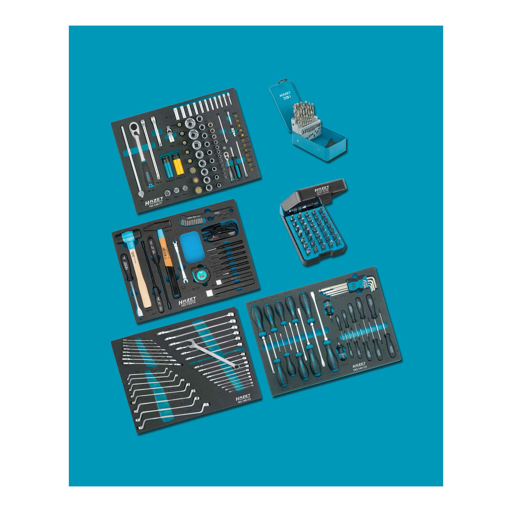 HAZET 0から179/220物の具品揃え - マルチ色つや