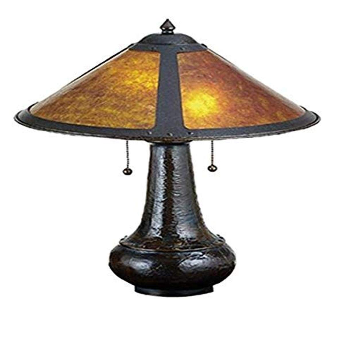 Meyda Tiffany 22210 照明 高さ21インチ アンバーマイカ
