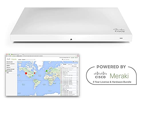 Cisco Meraki MR42 Cloud-Mng'd Wless AP + 5yr of Enterprise License and Support