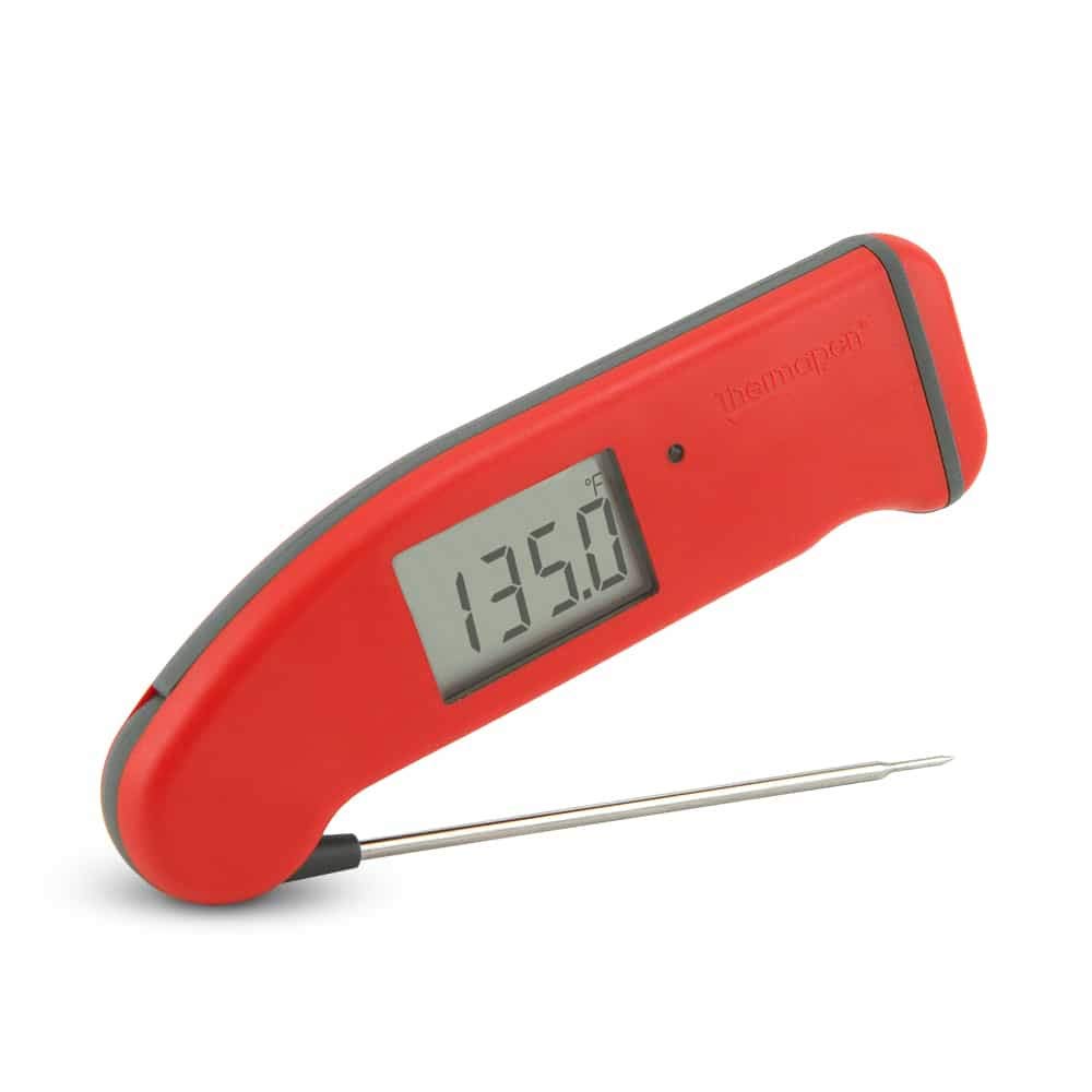 新品。 ThermoWorks うしろ側ともし火 Thermapen Mk4 (黒いこと) 職業的 熱電対 煮炊き気温計 サーモワークス パソコン・周辺機器-インクカートリッジ-PCサプライ・消耗品