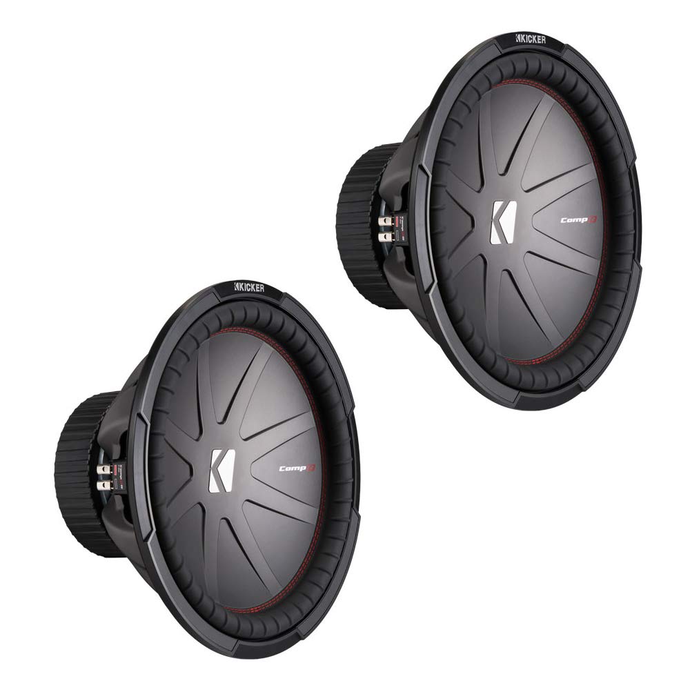 Kicker 43CWR152 15 1600 Watt Dual Voice Coil 2-Ohm Car Audio Subwoofer 73,132円